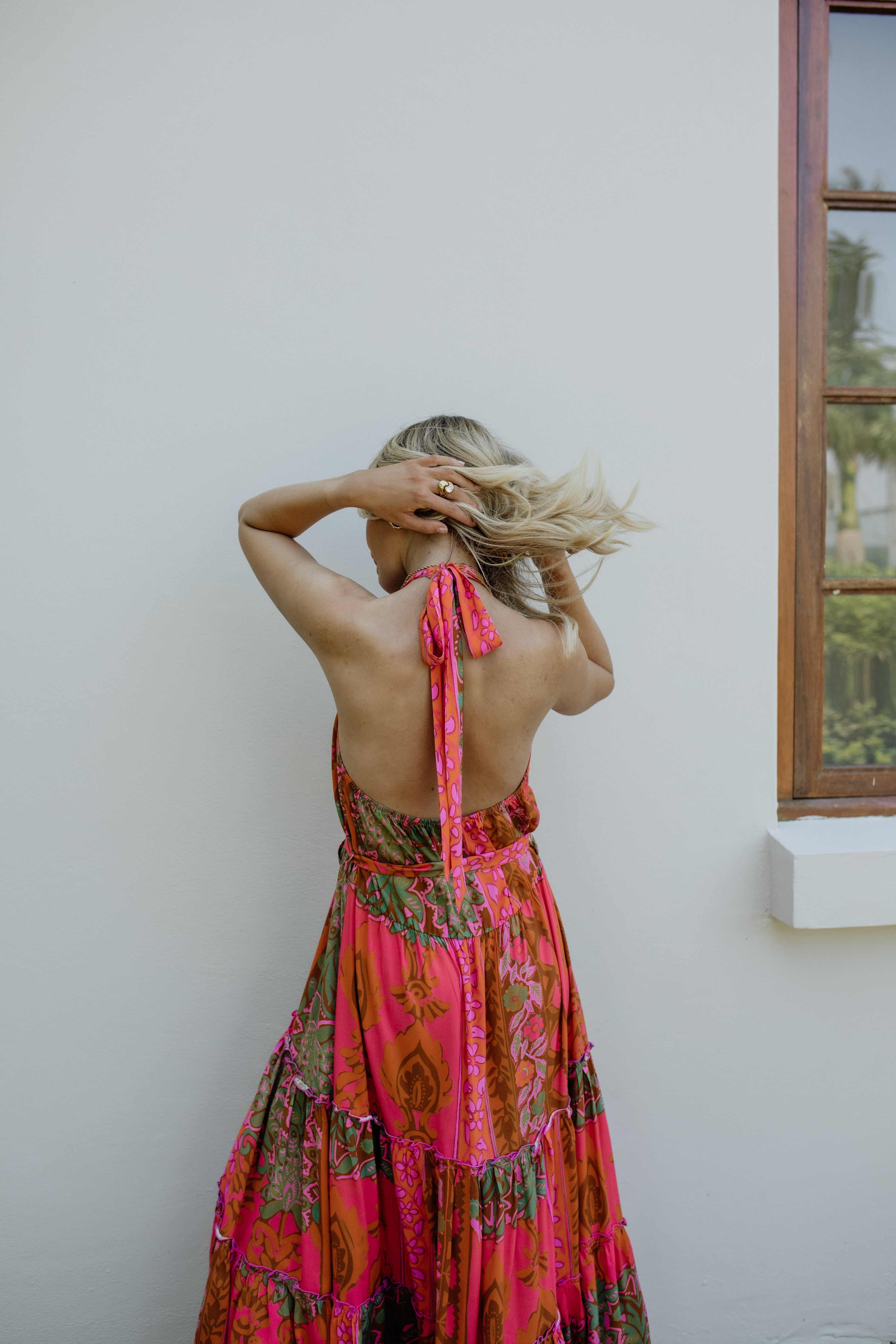 Nicole Halter Dress Sahara Sun