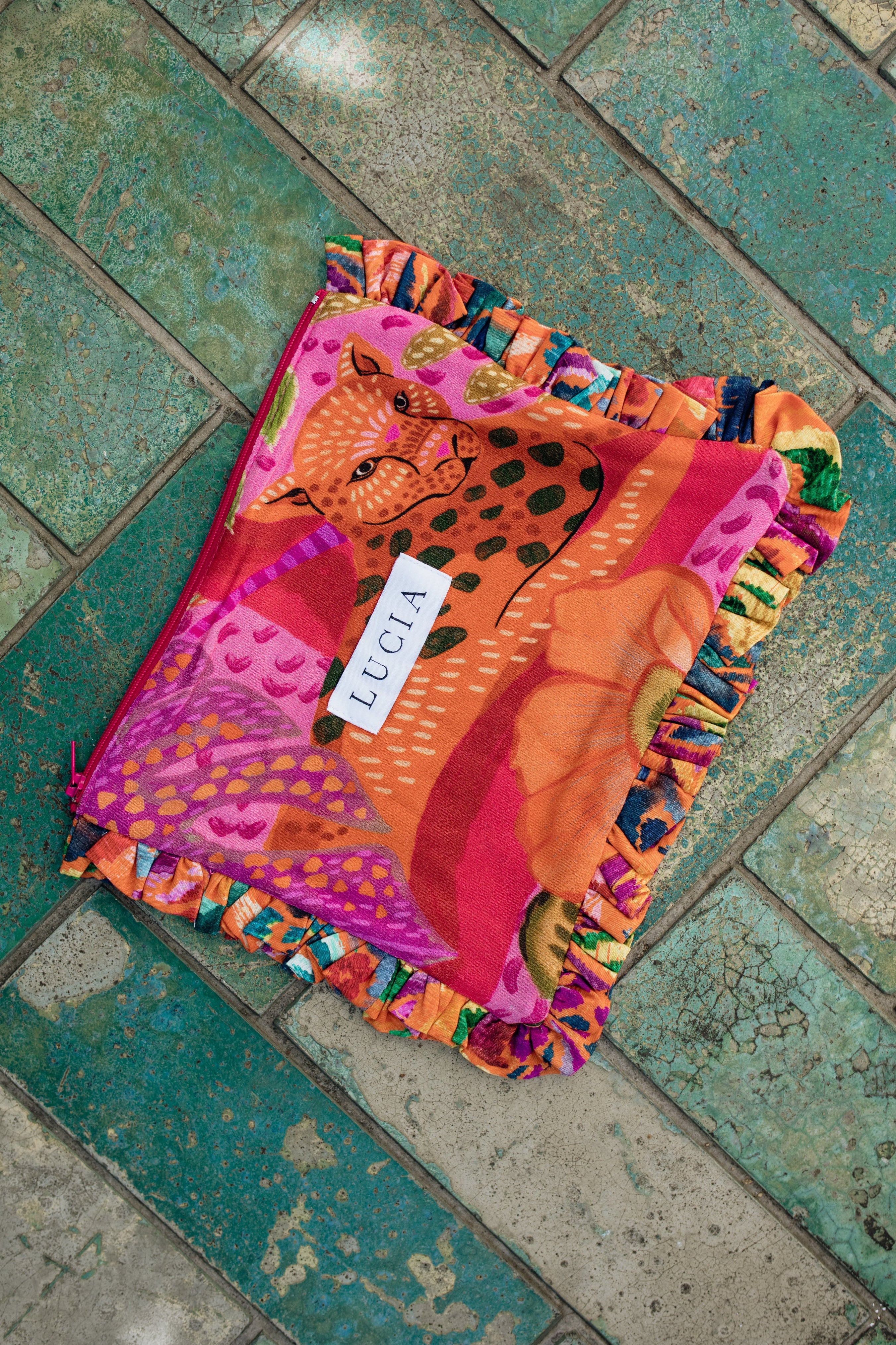 Lucia Essential Purse Pink Floral