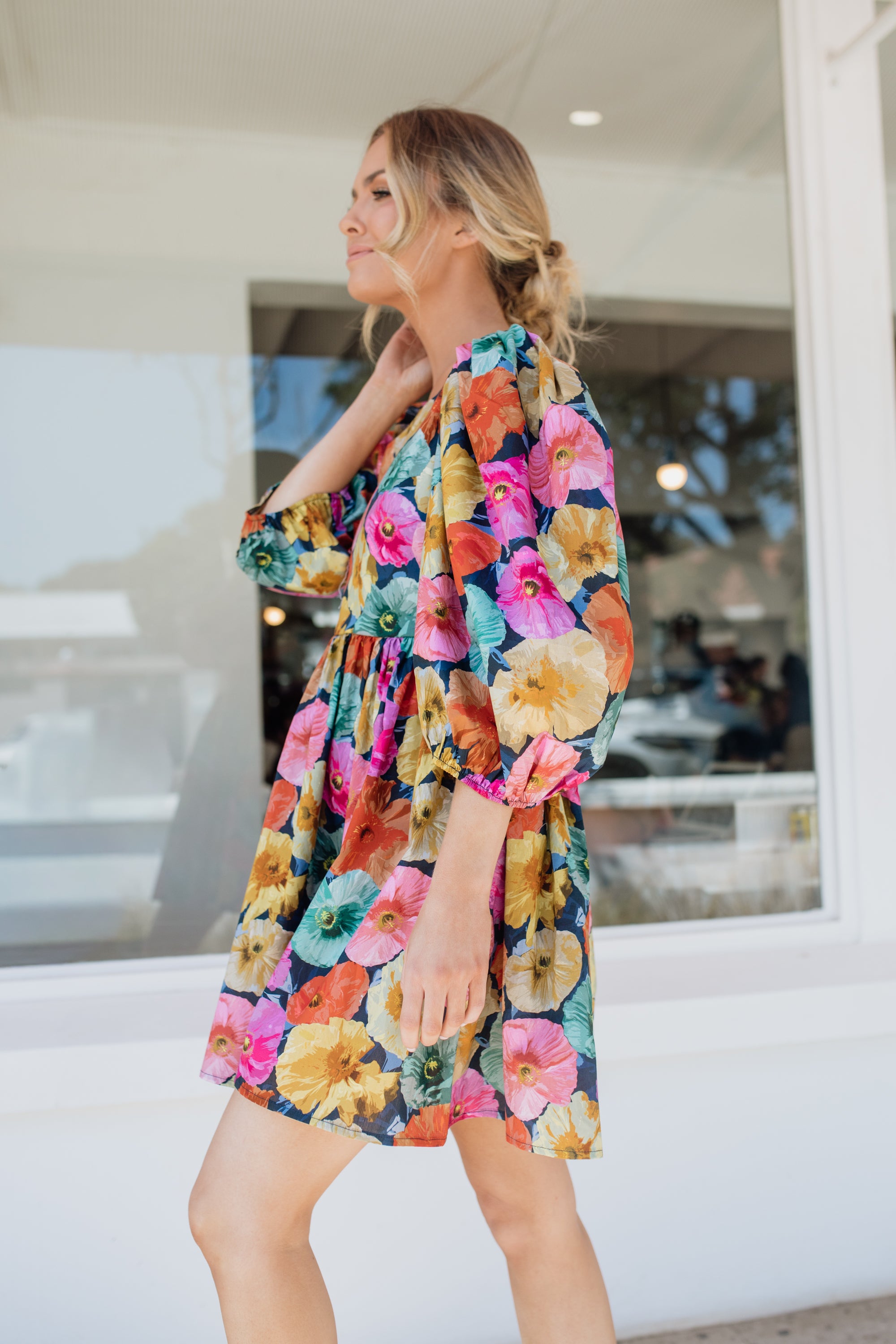Sicily Dress | Midnight Botanica