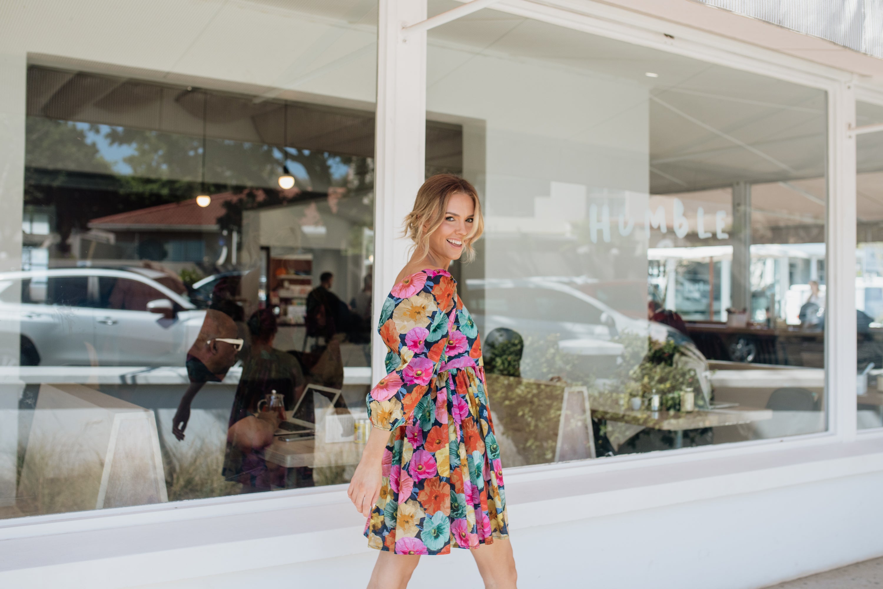 Sicily Dress | Midnight Botanica