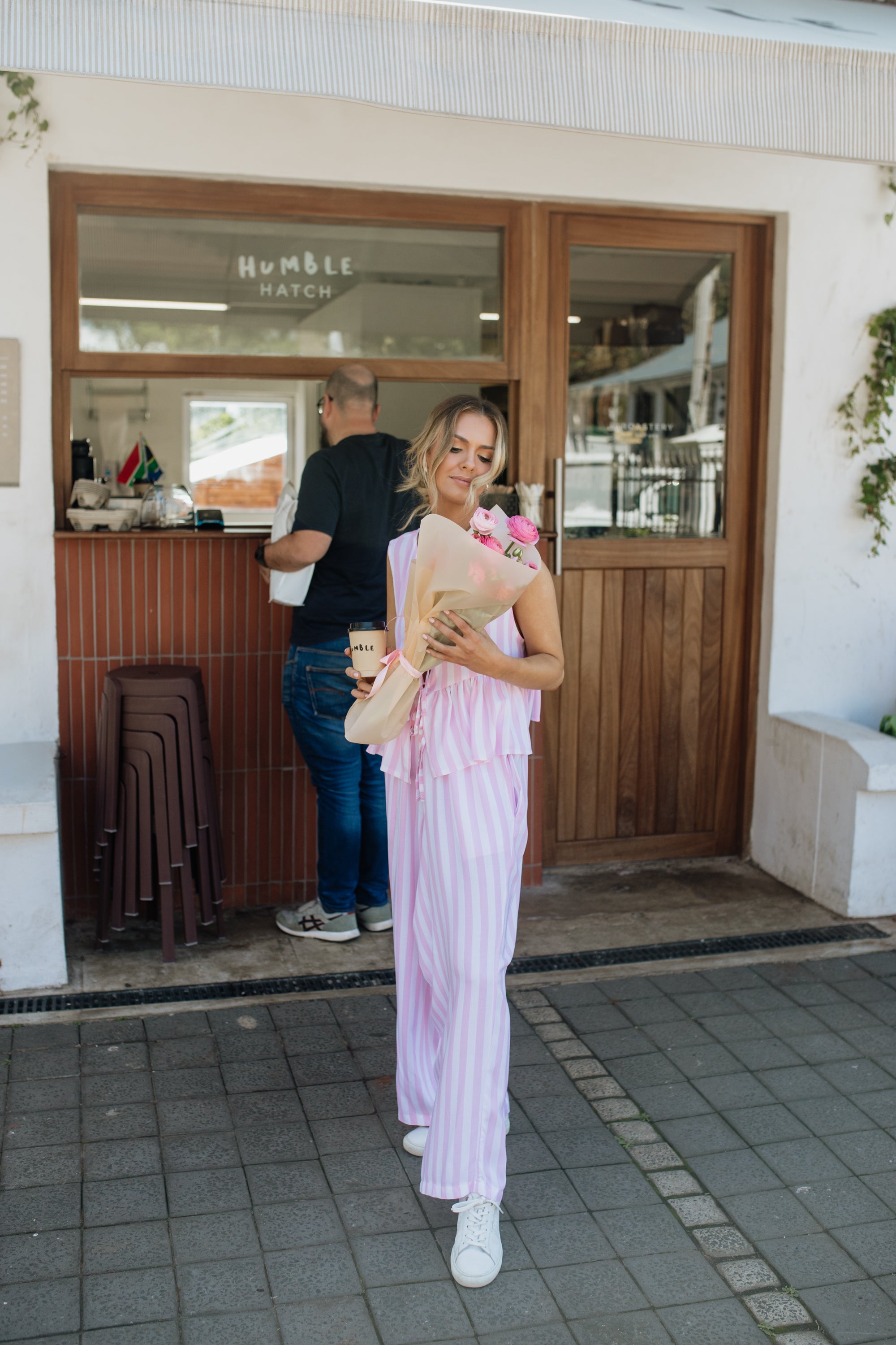 London Set | Pink Stripe