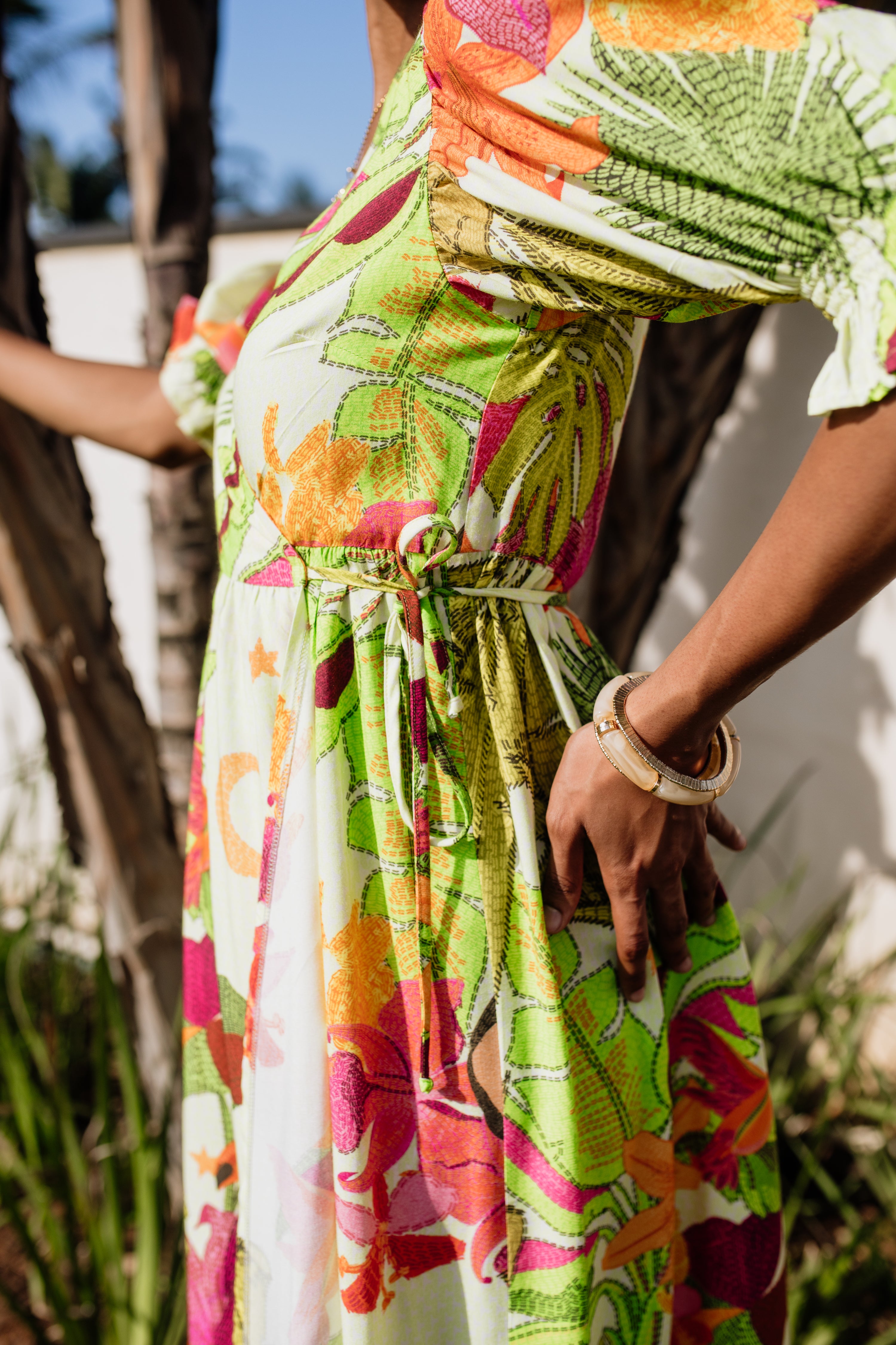 Giulia Wrap Dress | Rio Bloom