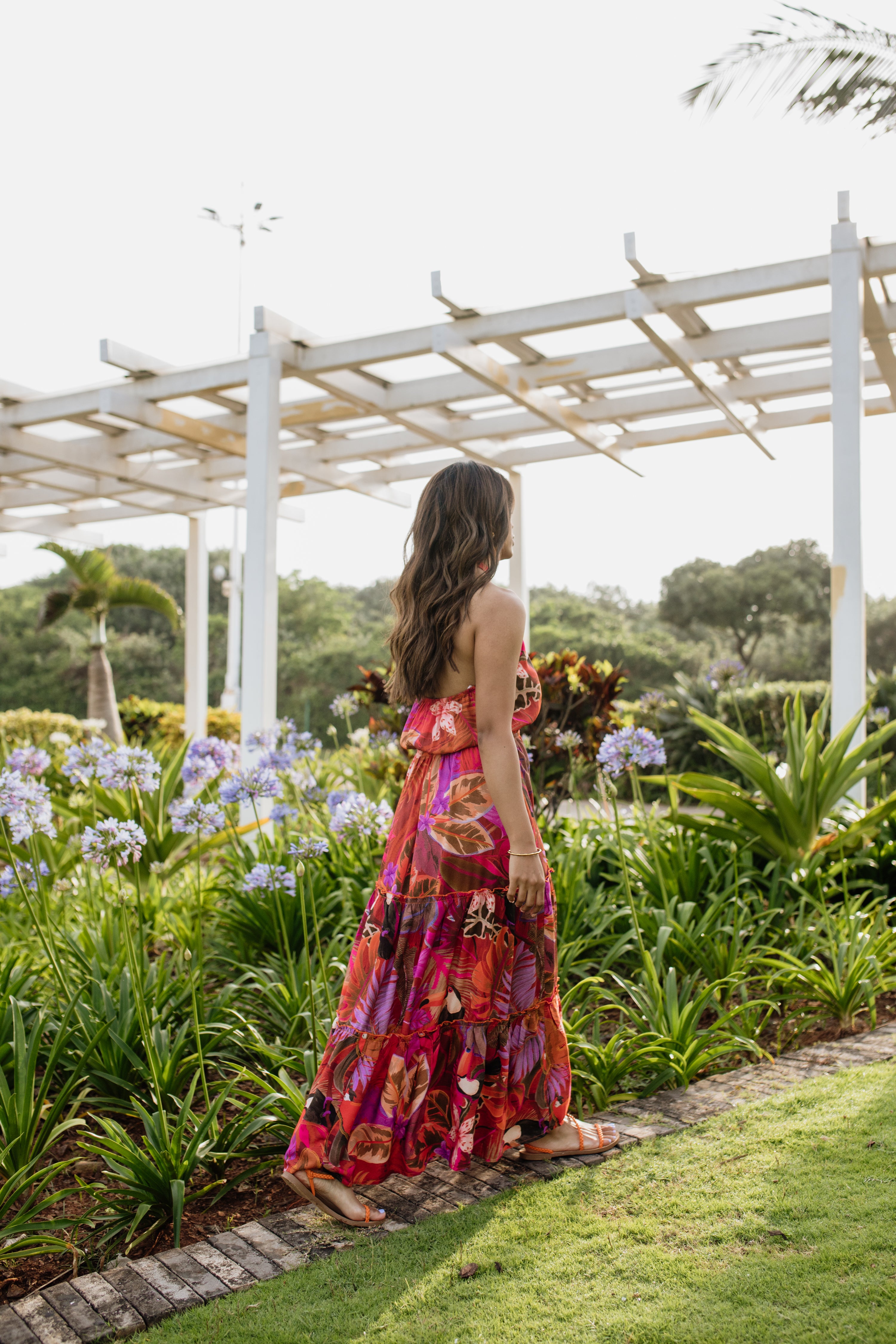 Nicola Halter Dress | Palma Tropics