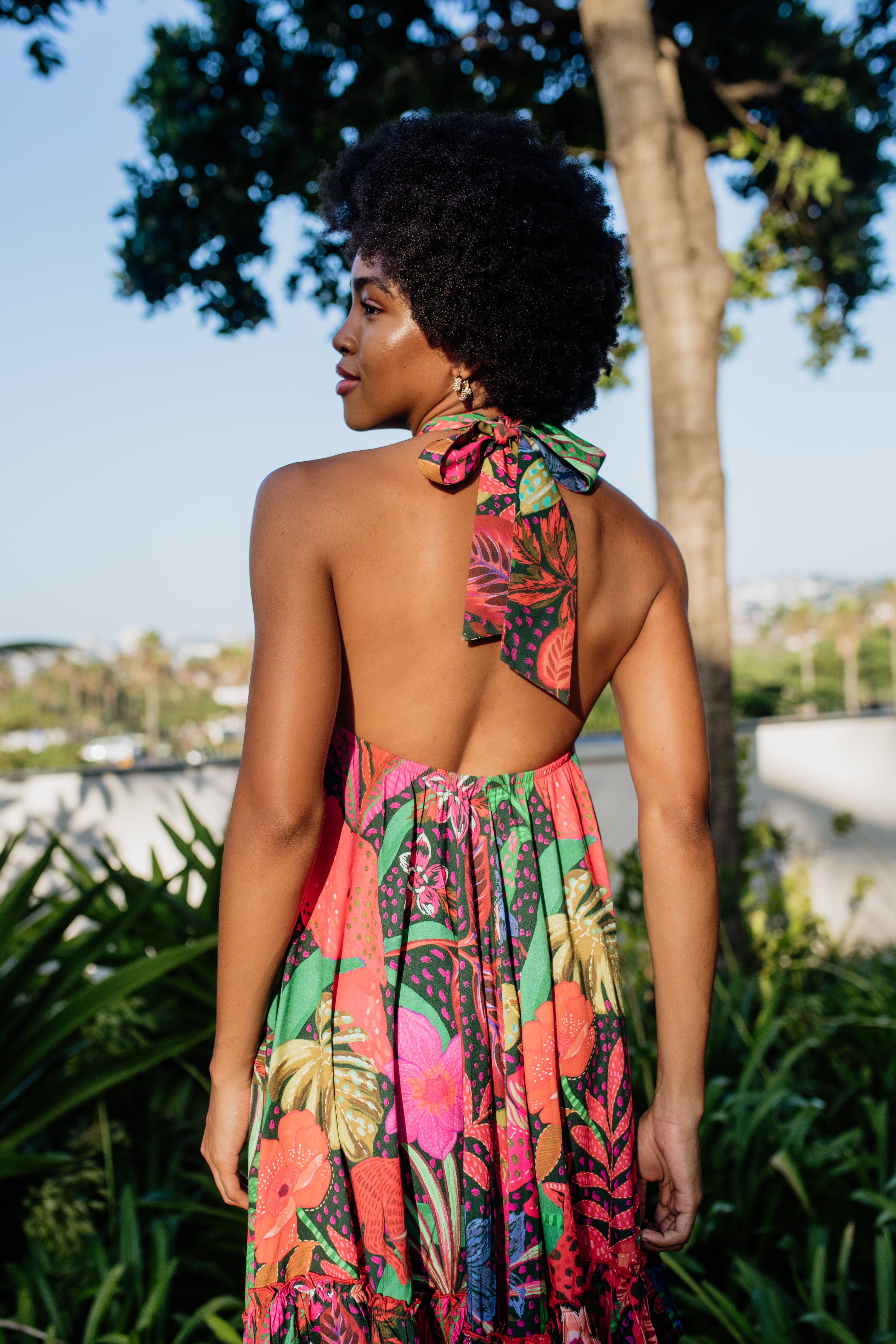Palma Dress | Safari Palms