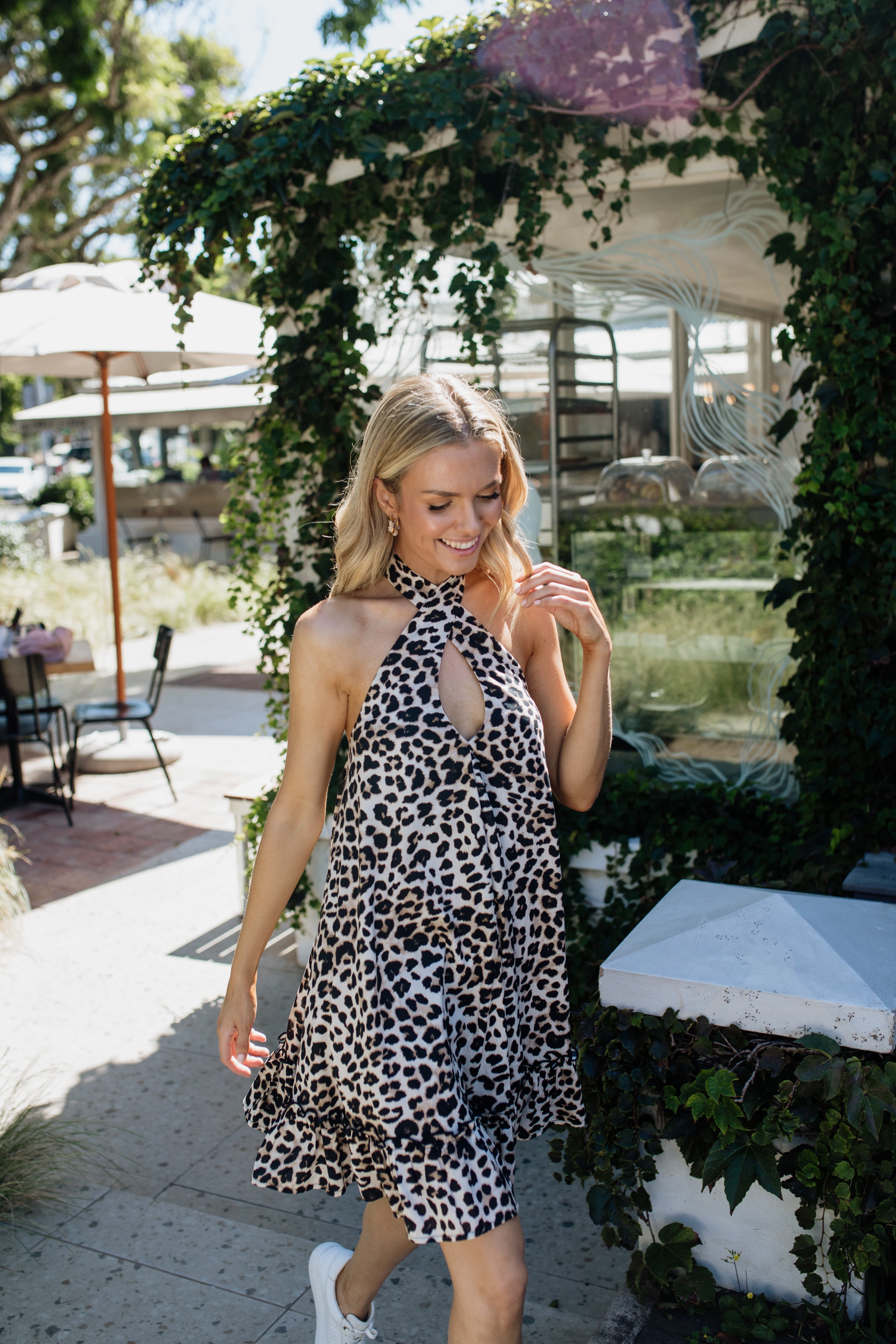 Palma Dress | Leopard Print