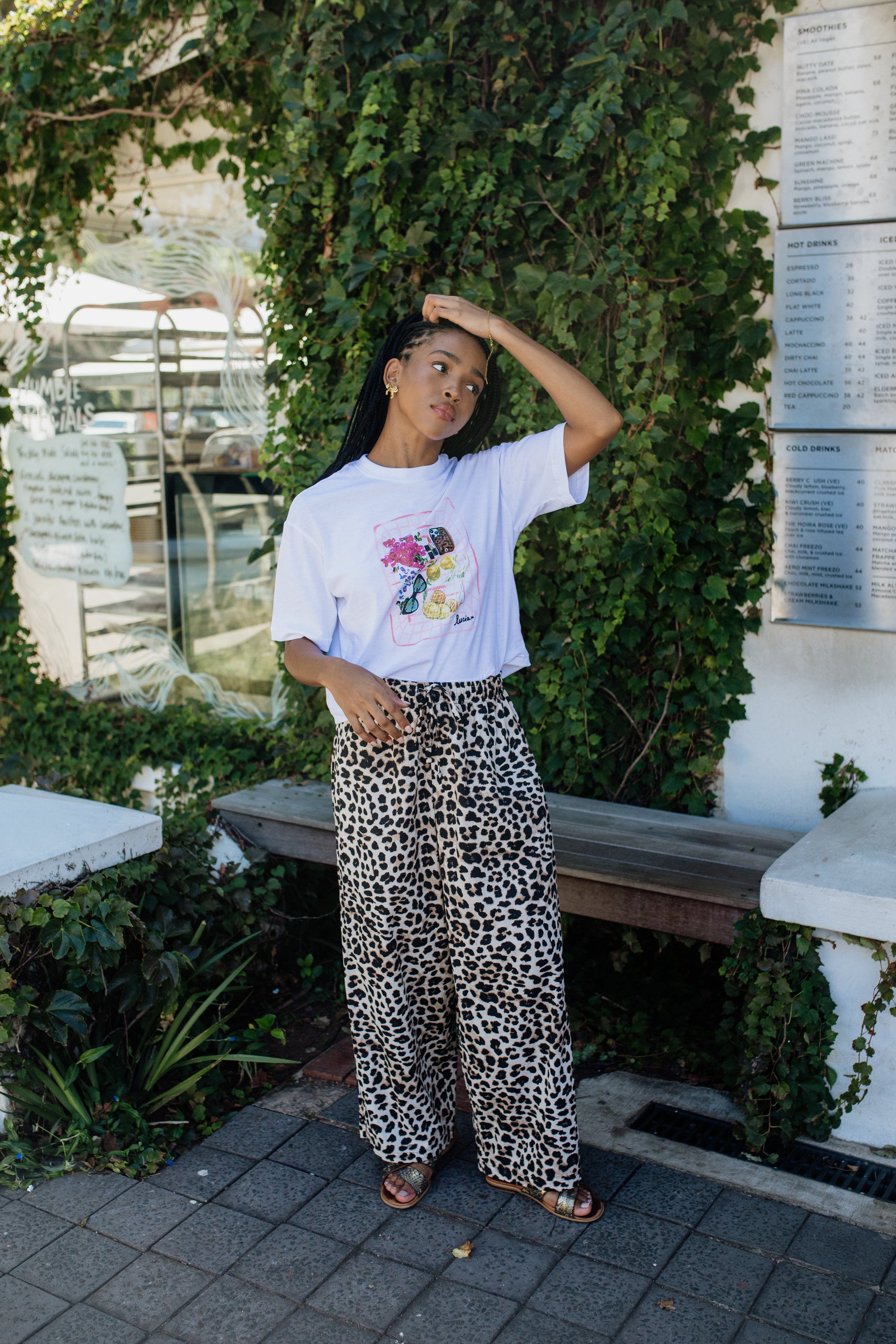 London Pant | Leopard Print