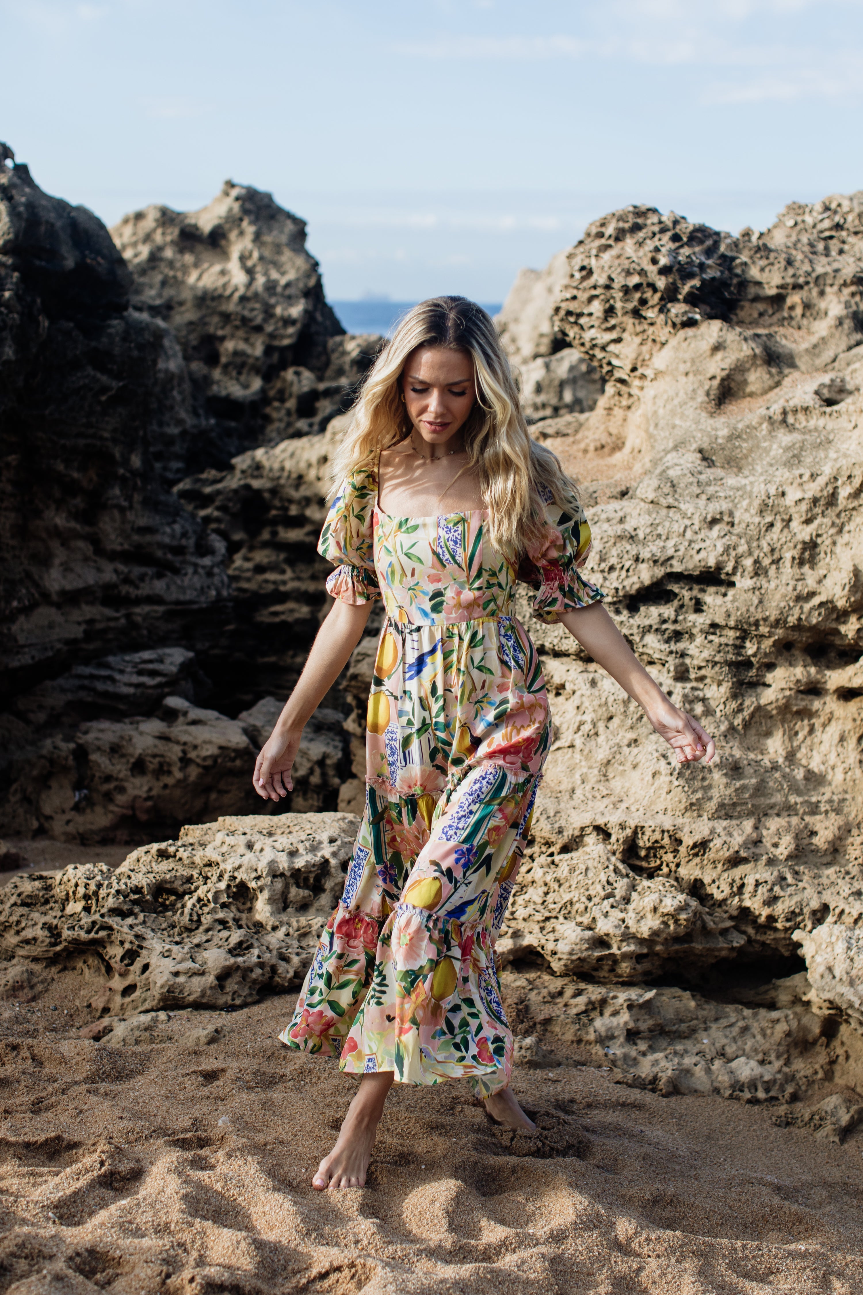 Erin Dress | Amalfi Bloom