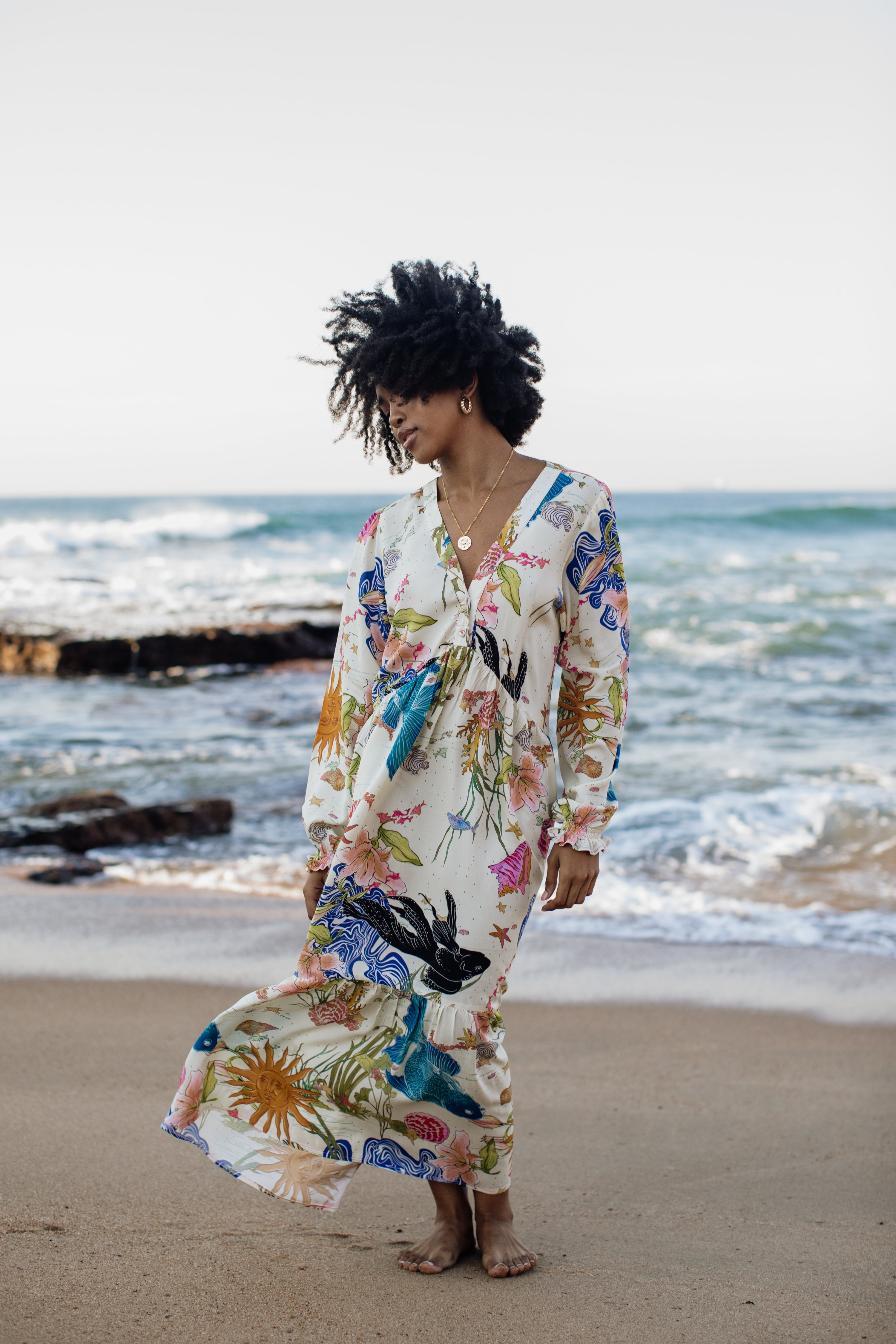 Lucia Dress | Mystical Tide