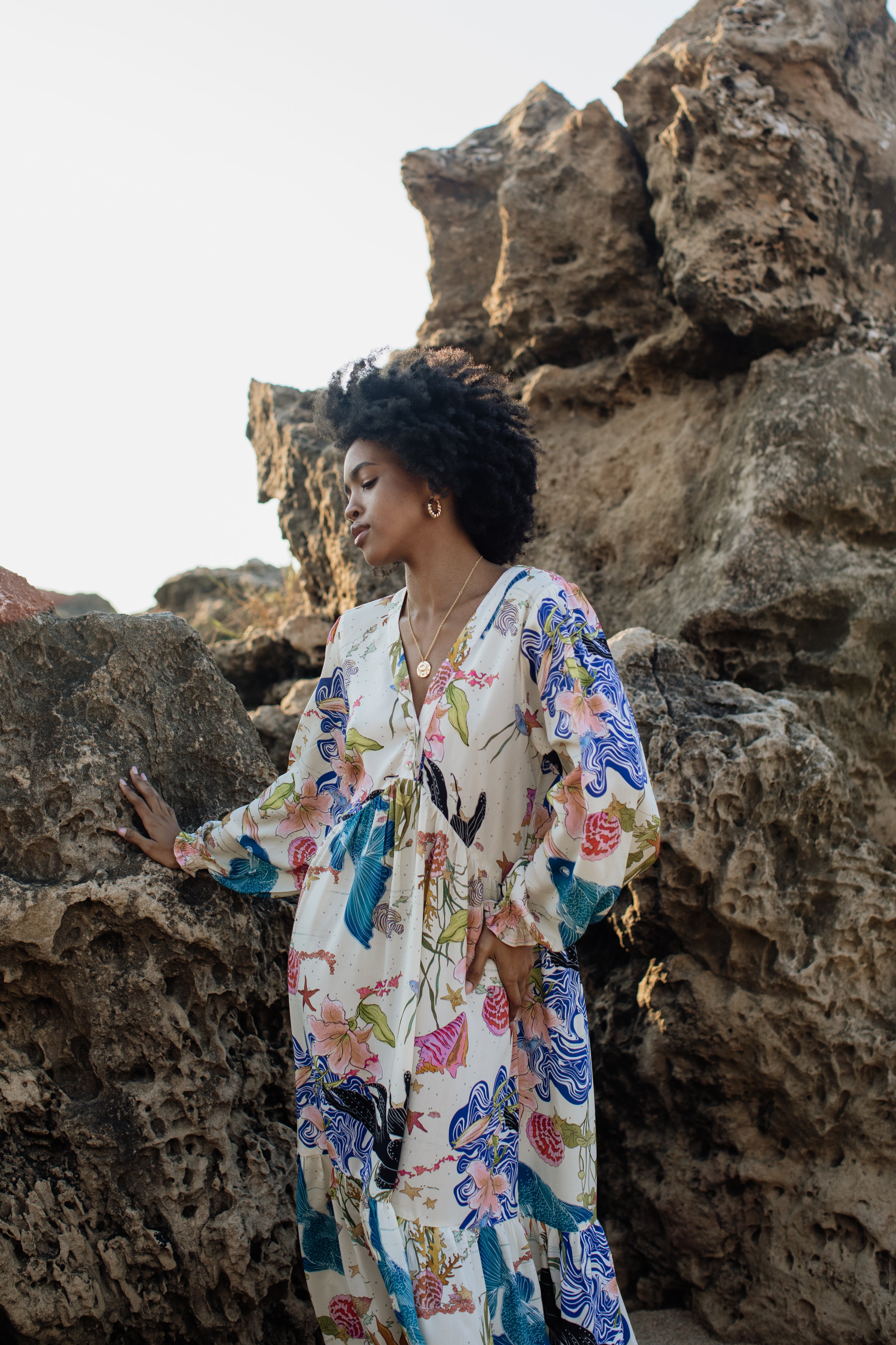 Lucia Dress | Mystical Tide