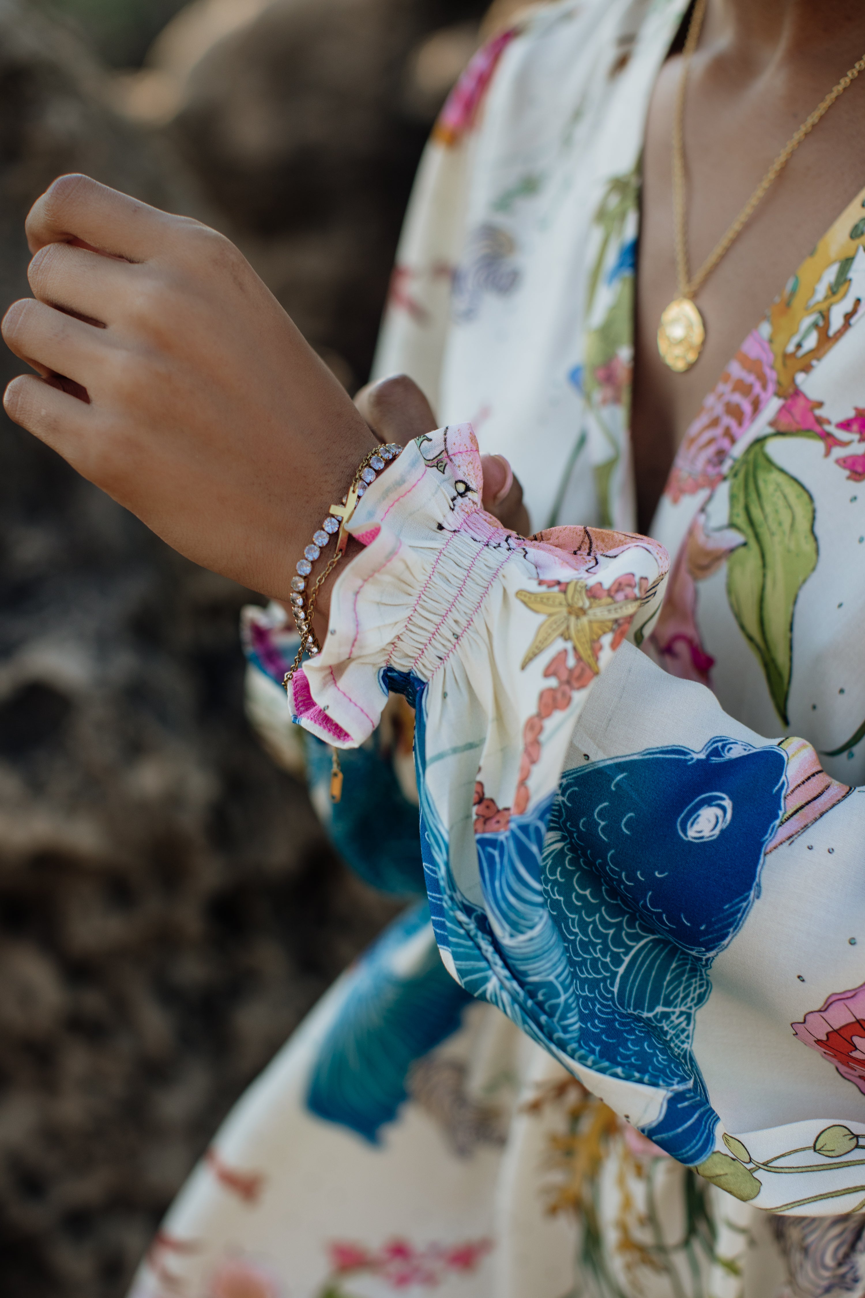 Lucia Dress | Mystical Tide