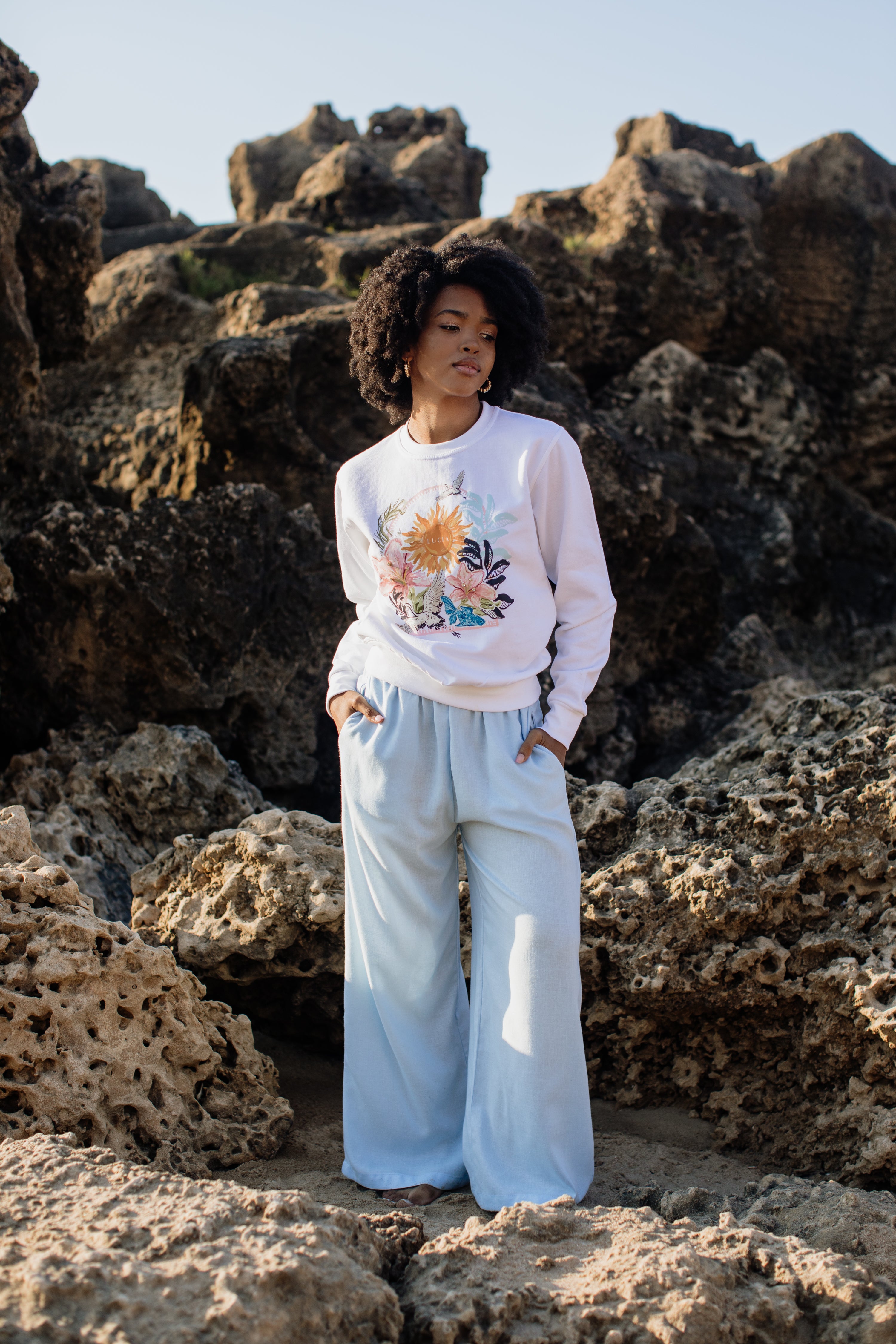 Mystic Jumper | White