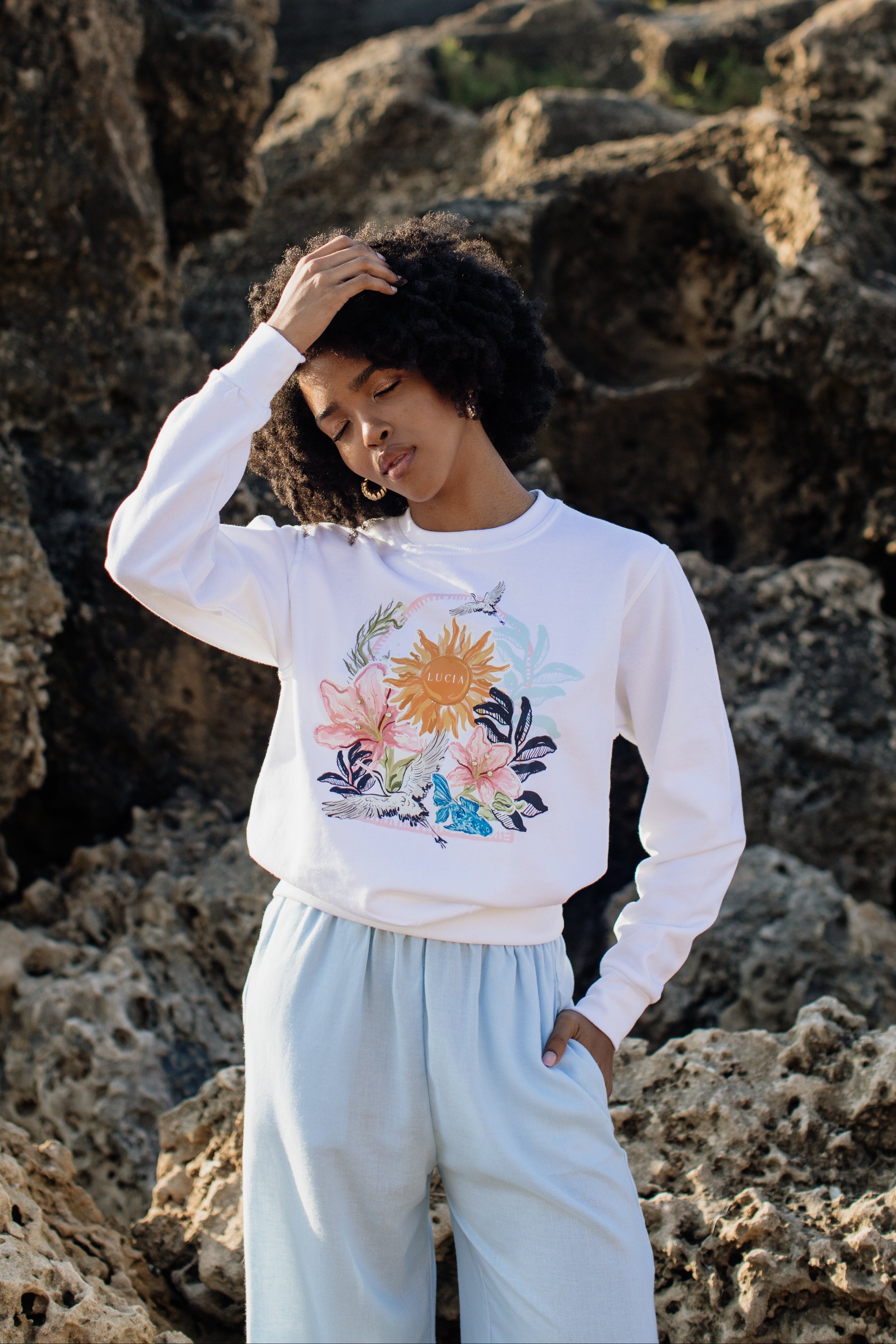 Mystic Jumper | White