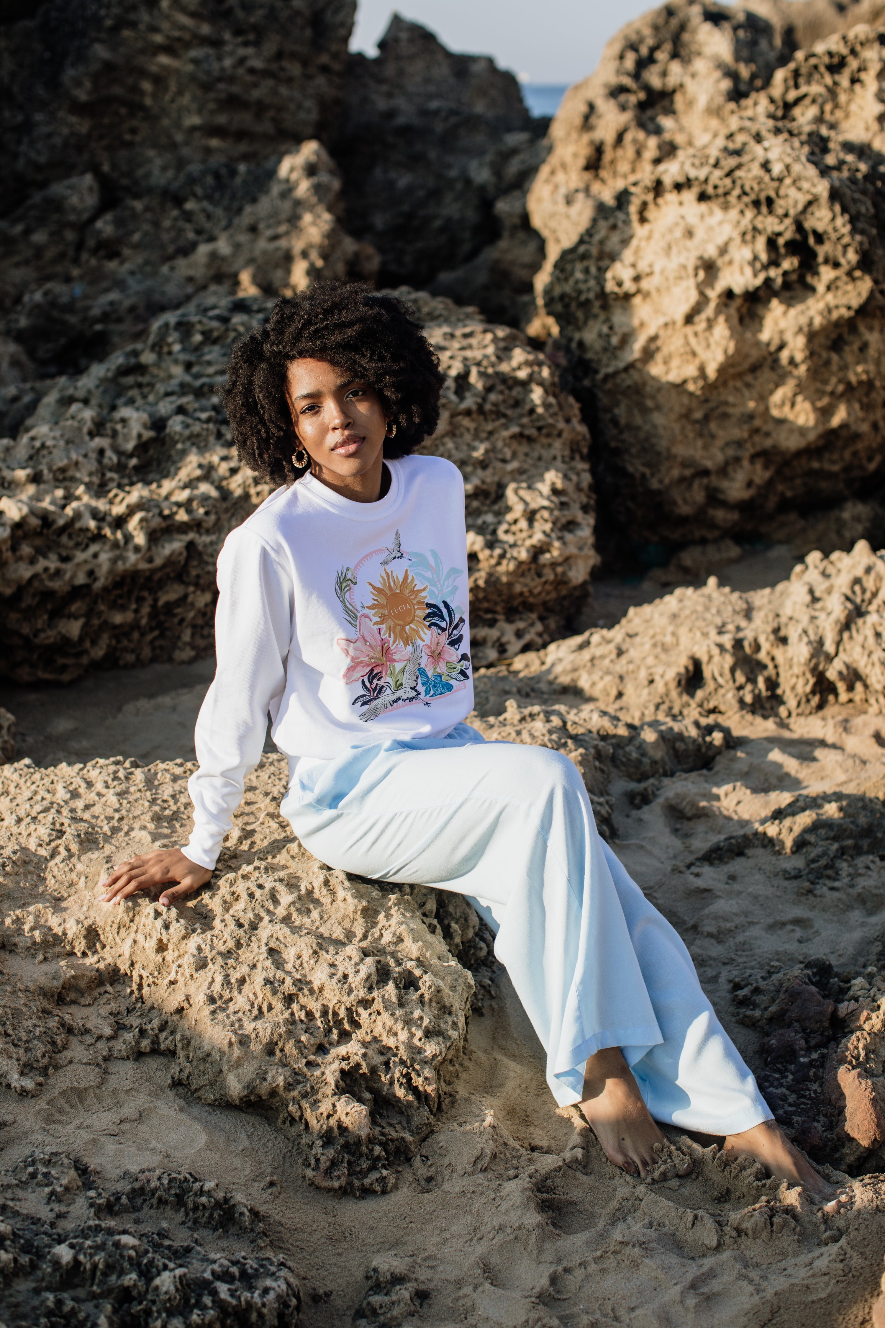 Mystic Jumper | White