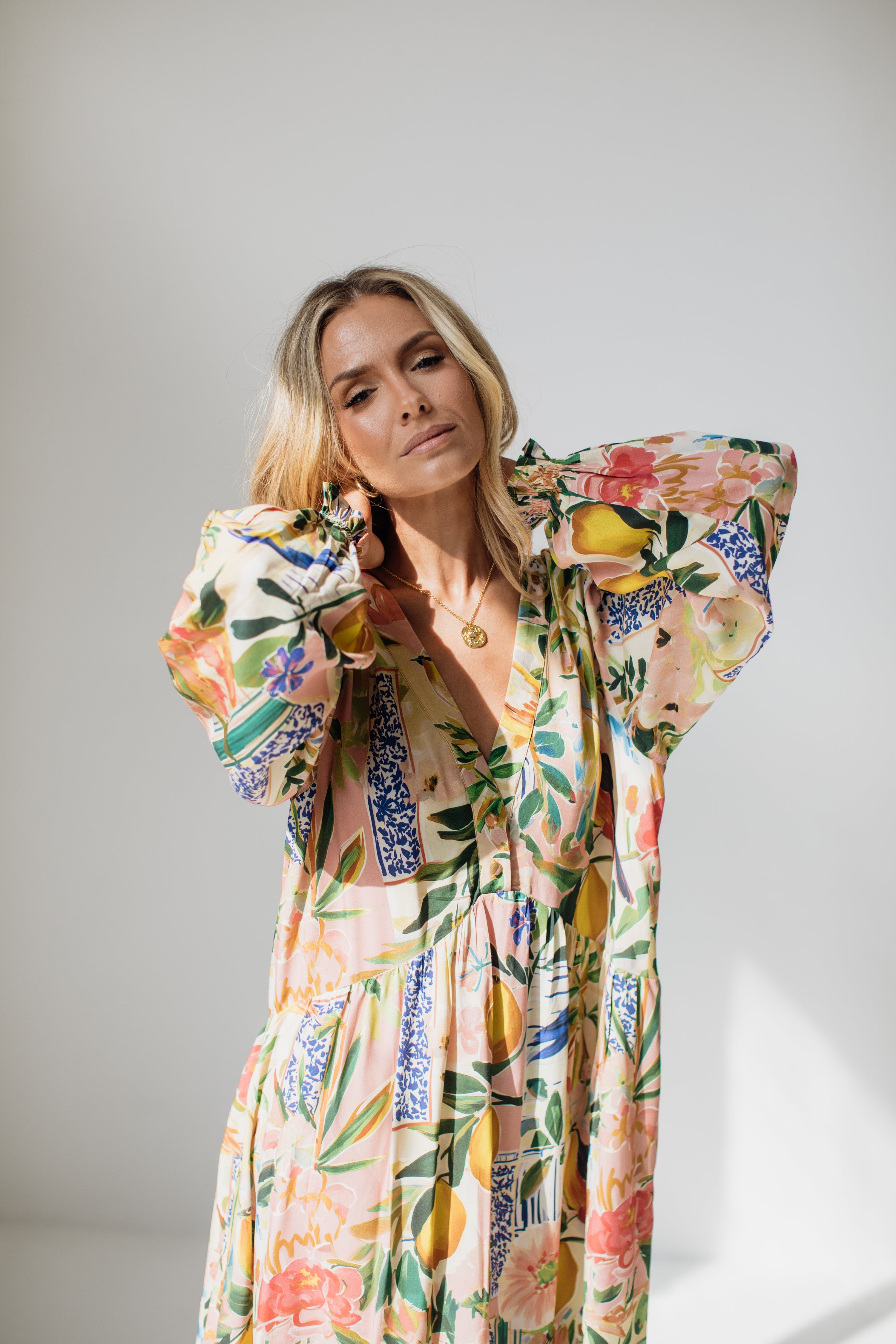 Lucia Dress | Amalfi Bloom