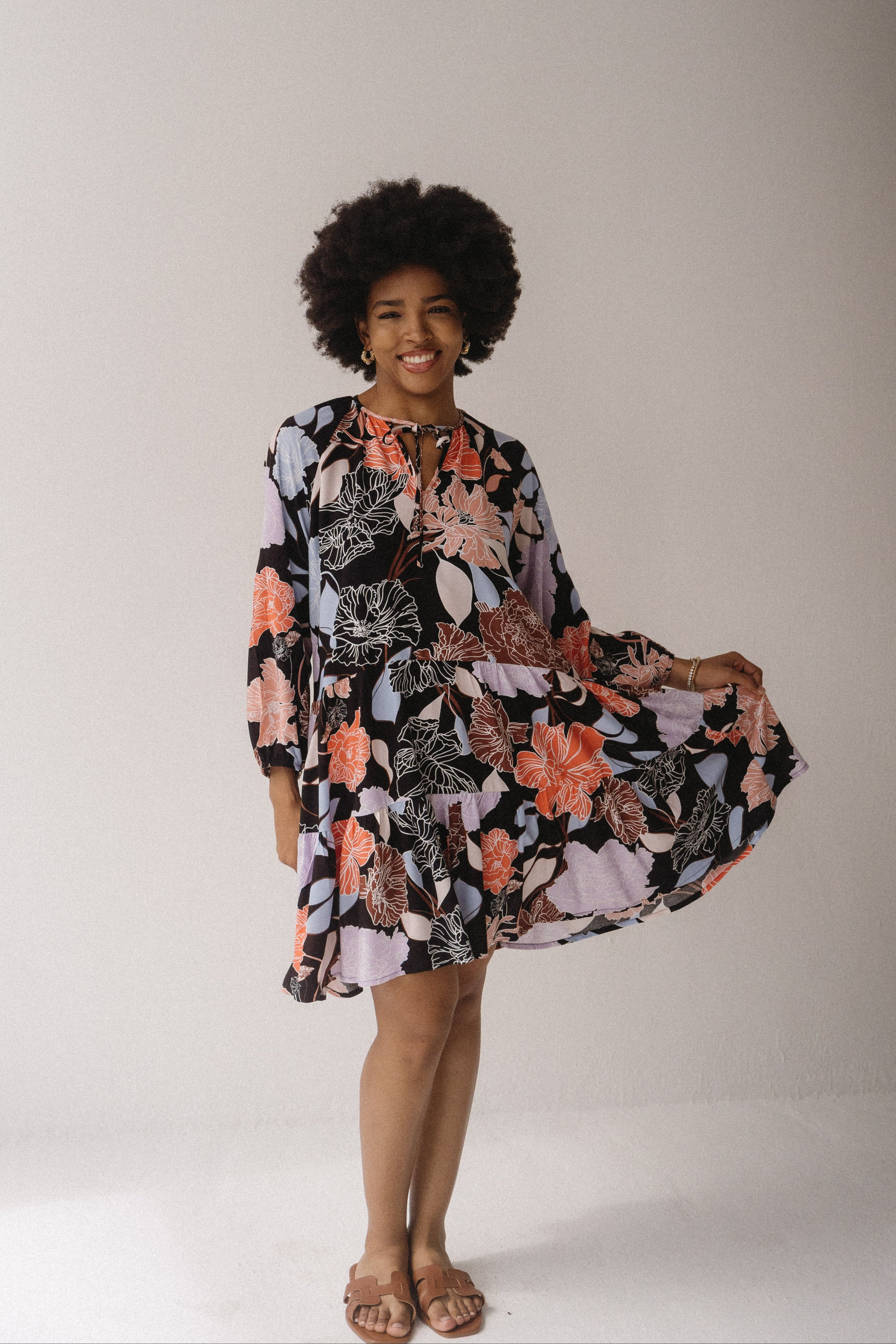 Milan Dress Sample | Floral