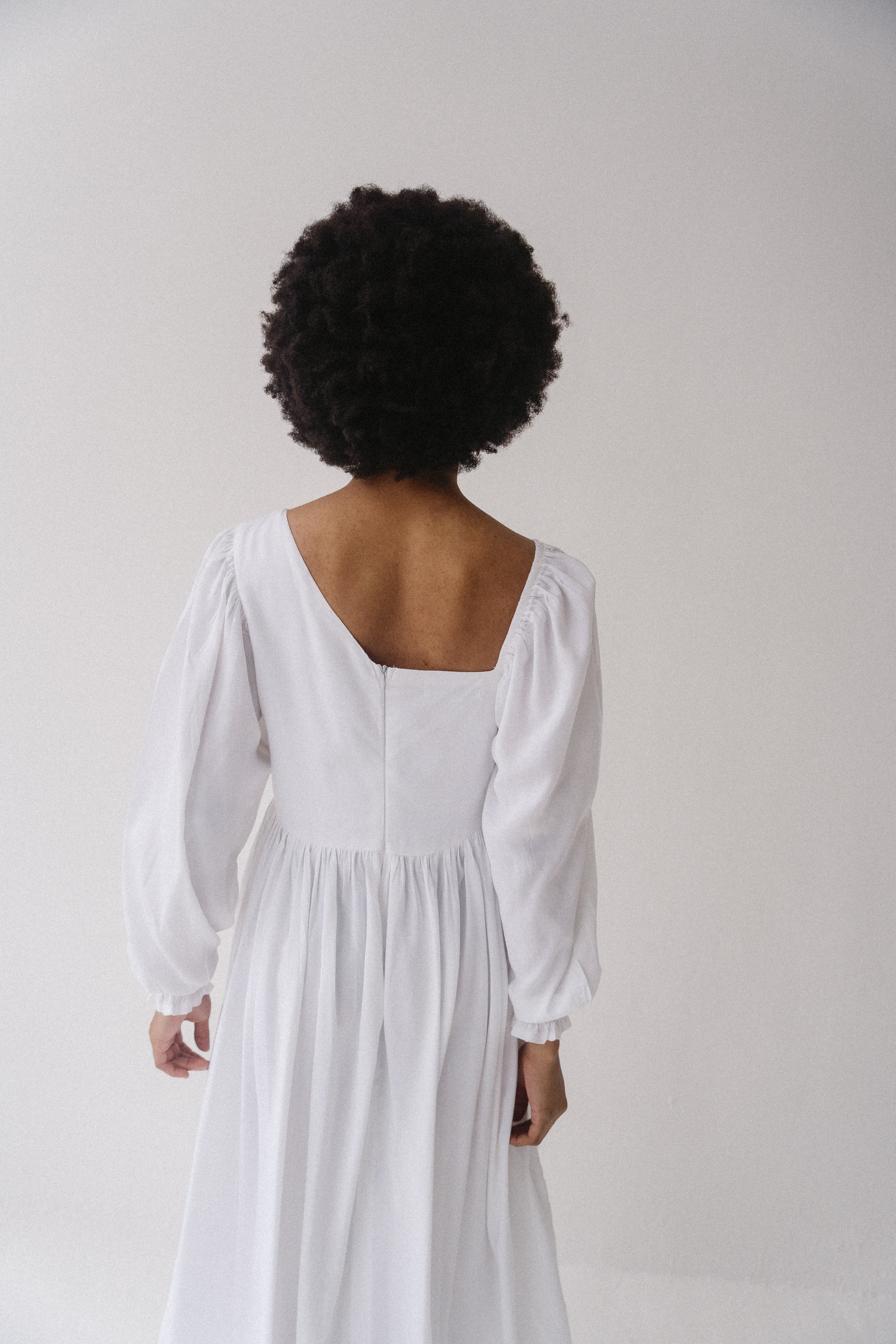 Courtney Longsleeve Sample | White