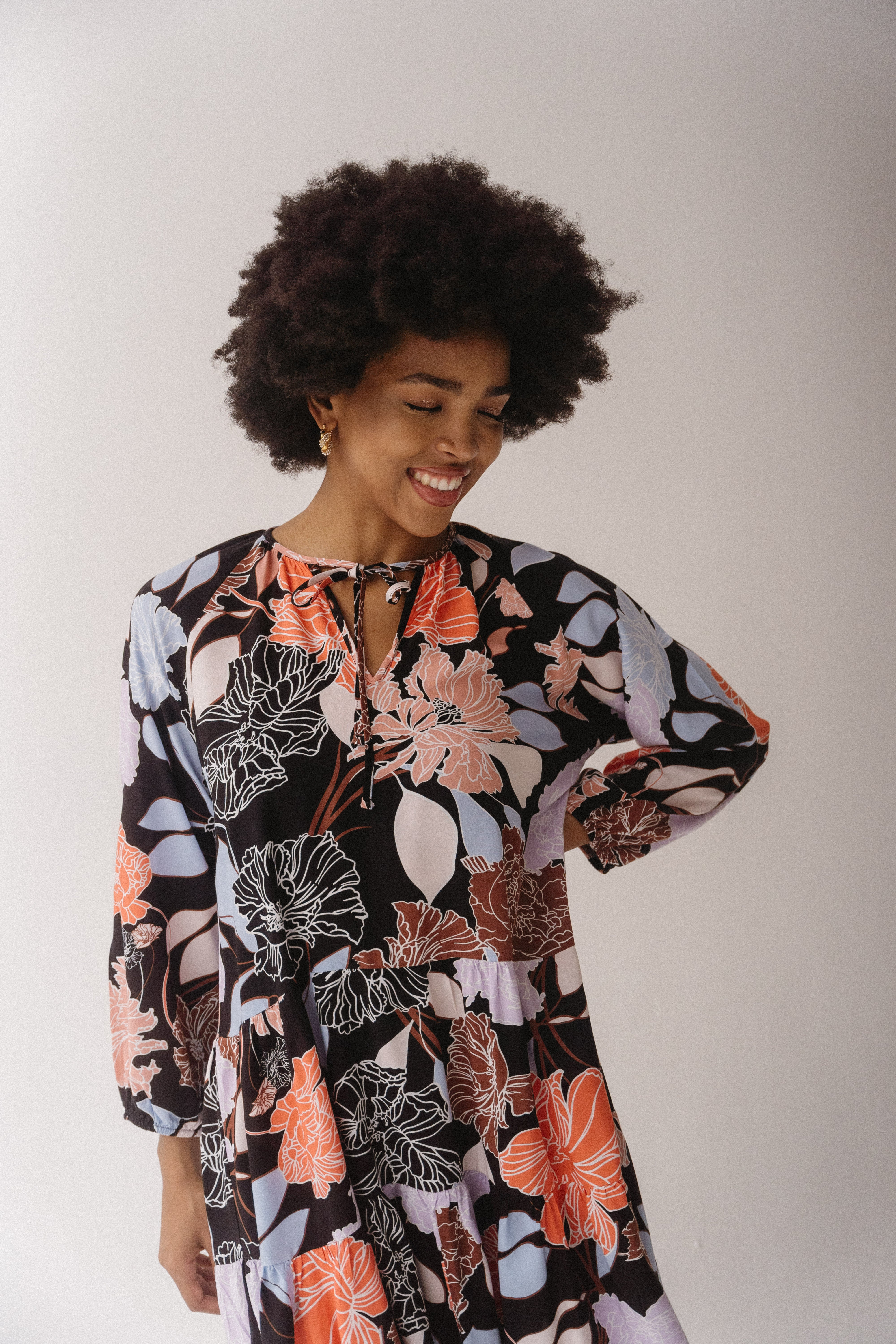 Milan Dress Sample | Floral