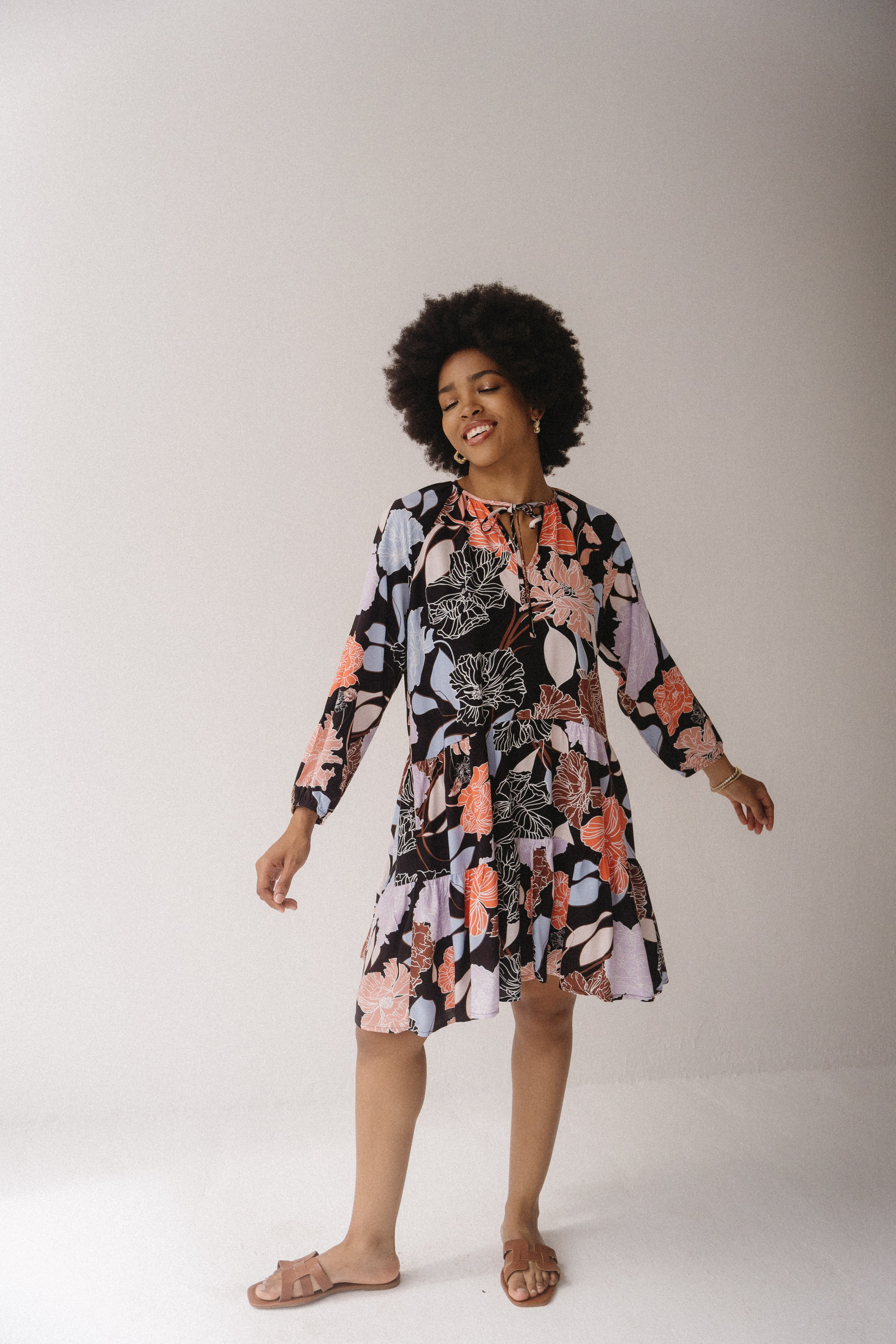 Milan Dress Sample | Floral
