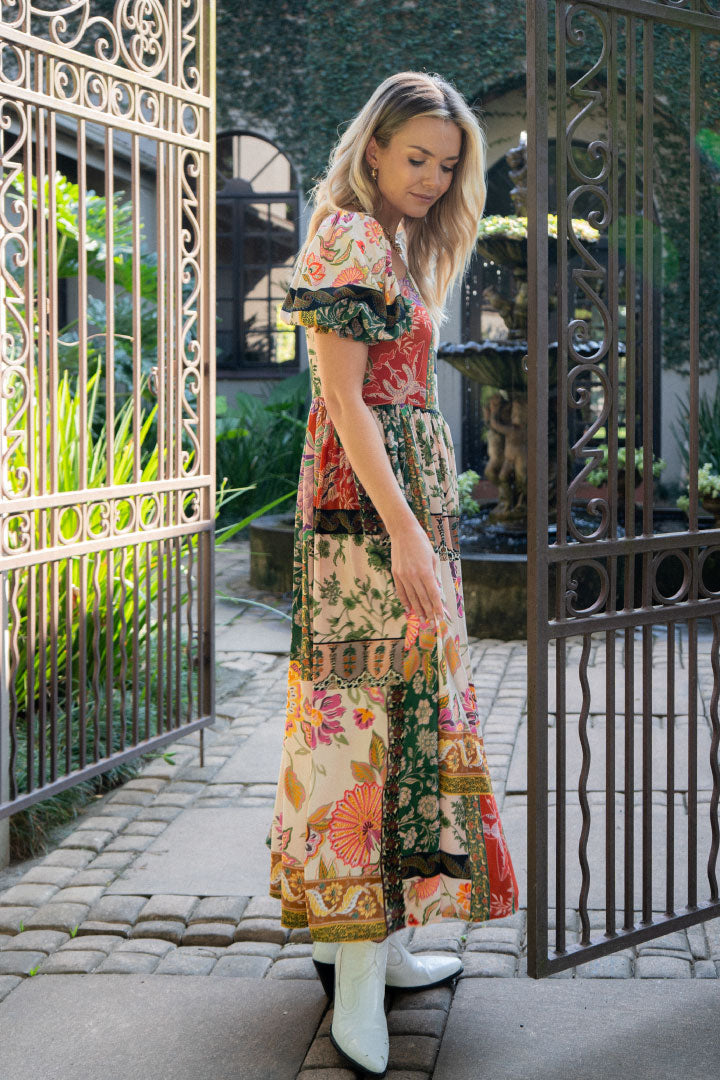 Courtney Dress | Boho Floral