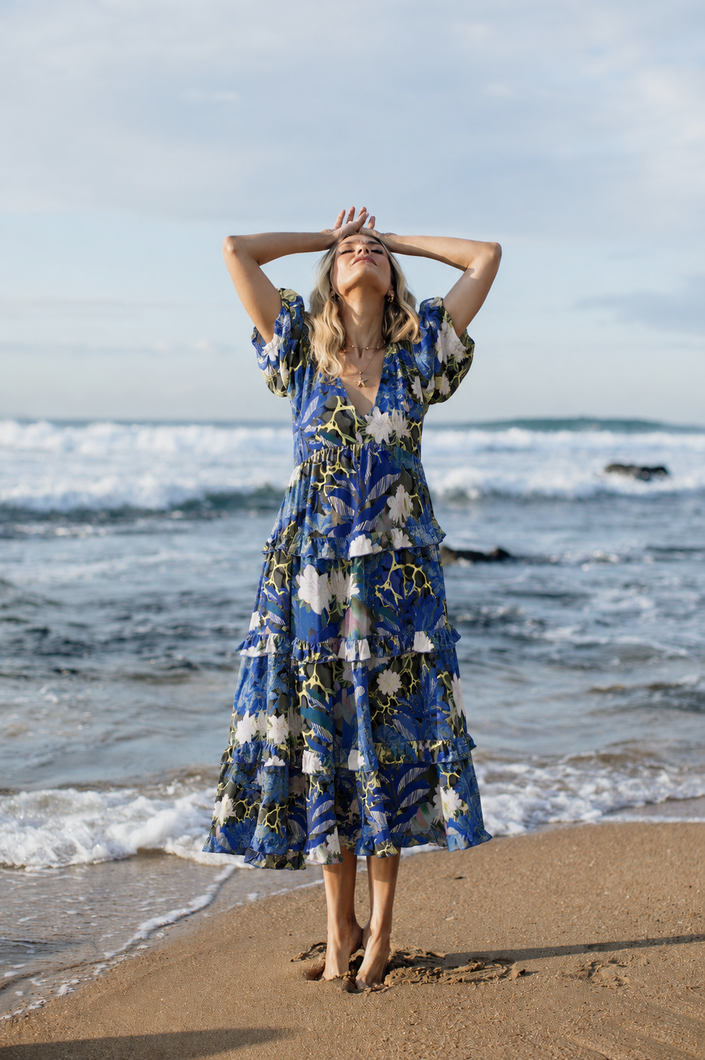 Kelly Dress | Ocean Bloom