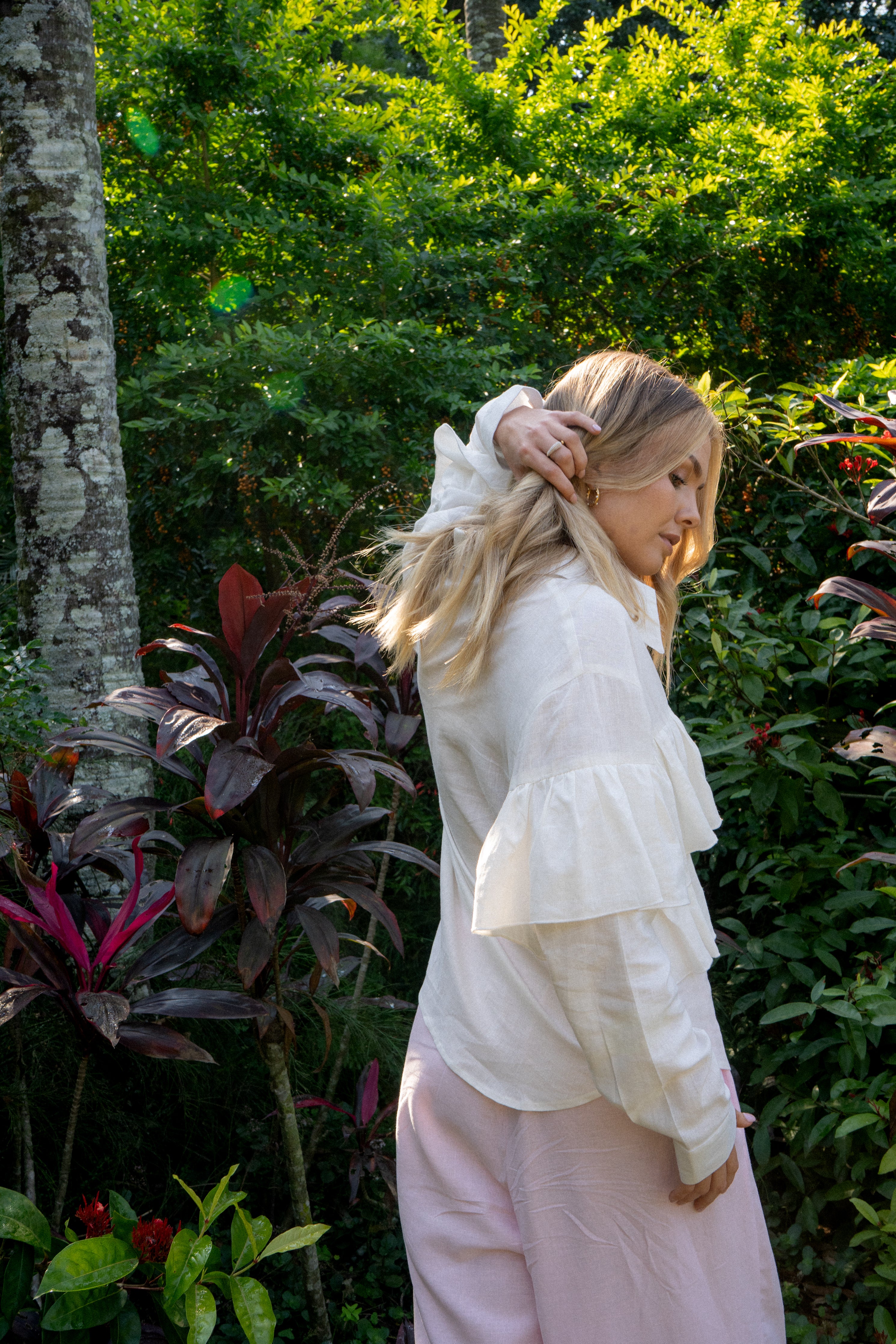 Elena Shirt | Milk White