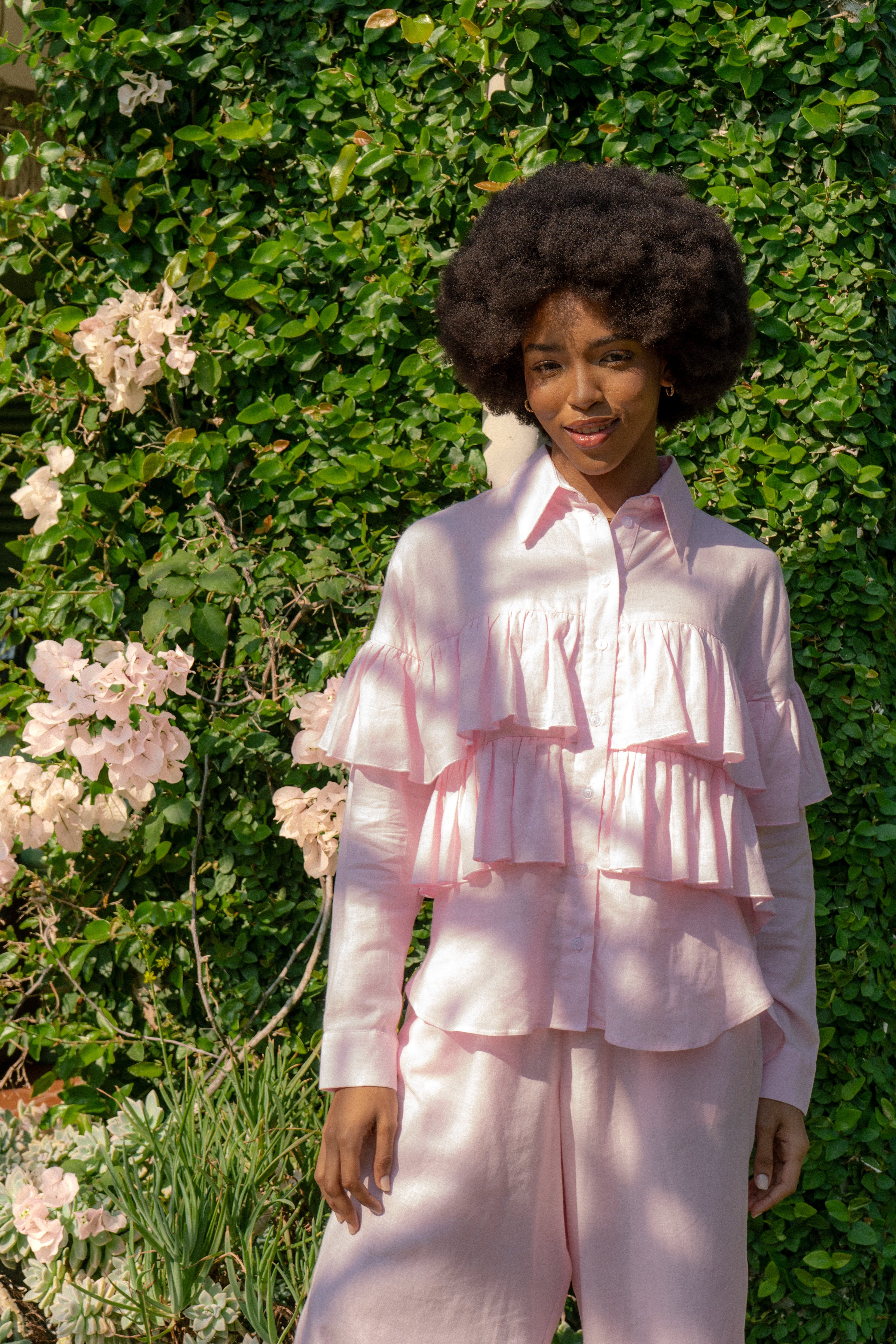 Elena Shirt | Baby Pink