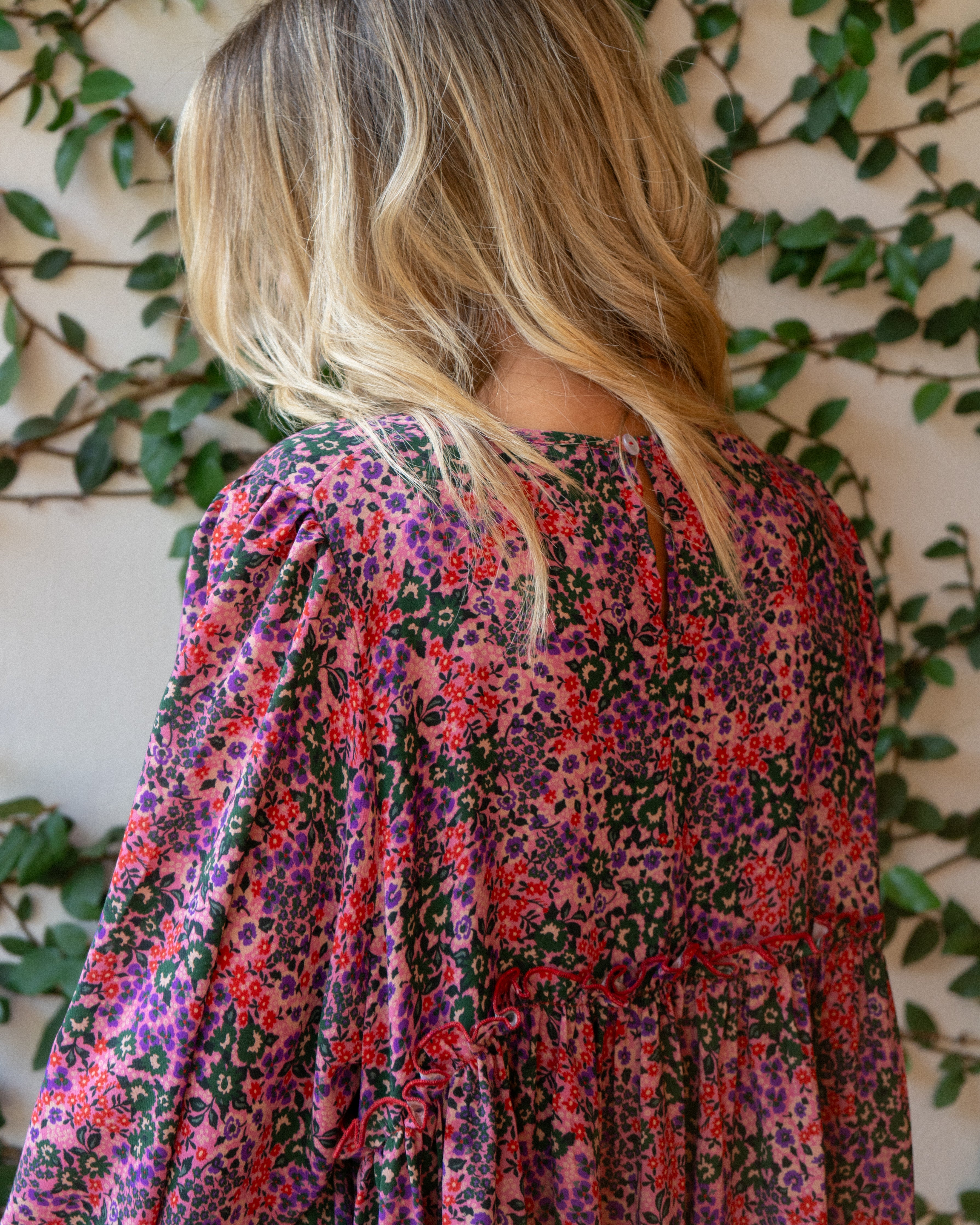 Beverly Dress | Pink Floral