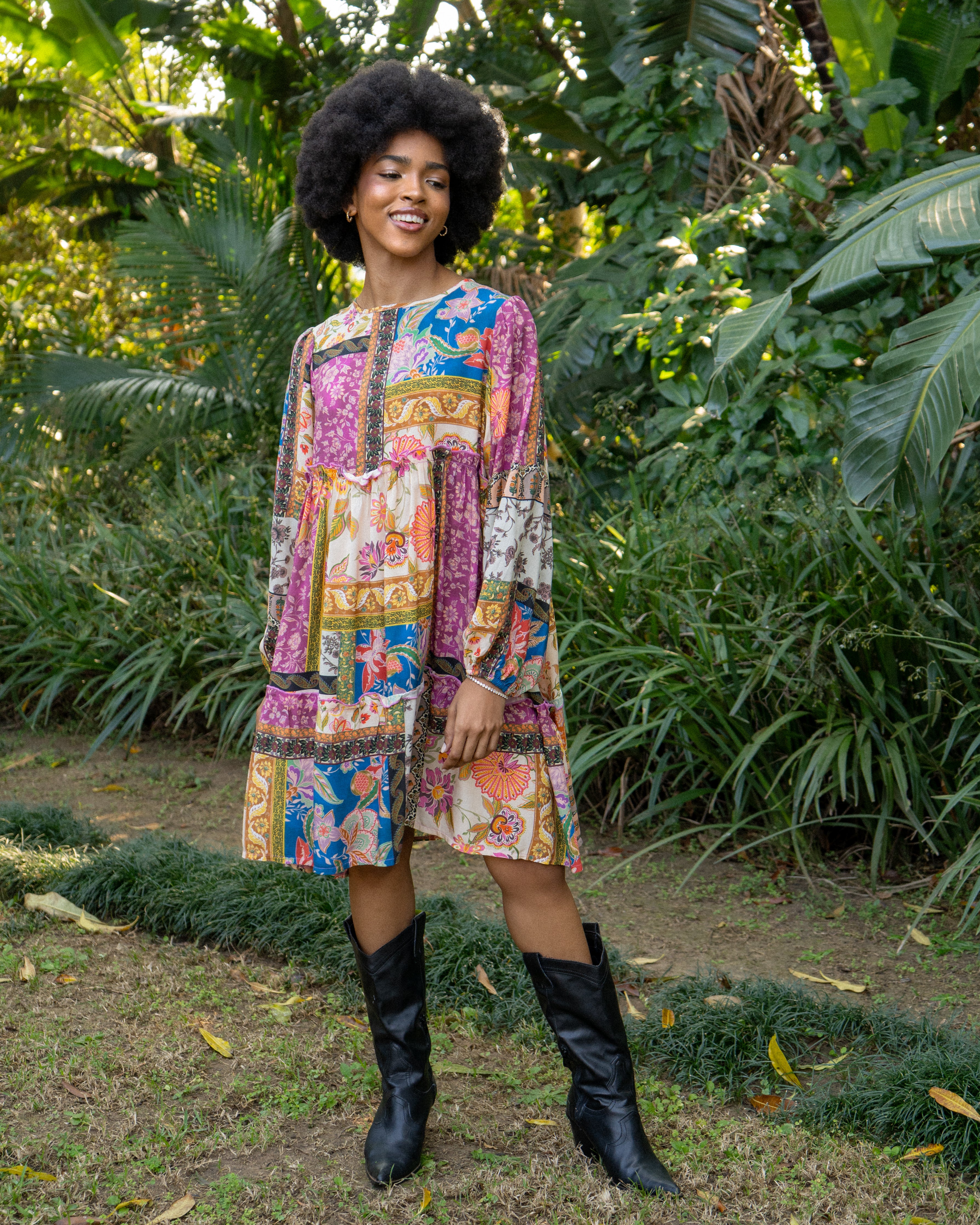 Beverly Dress | Paisley Floral