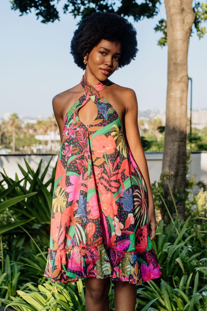 Palma Dress | Safari Palms