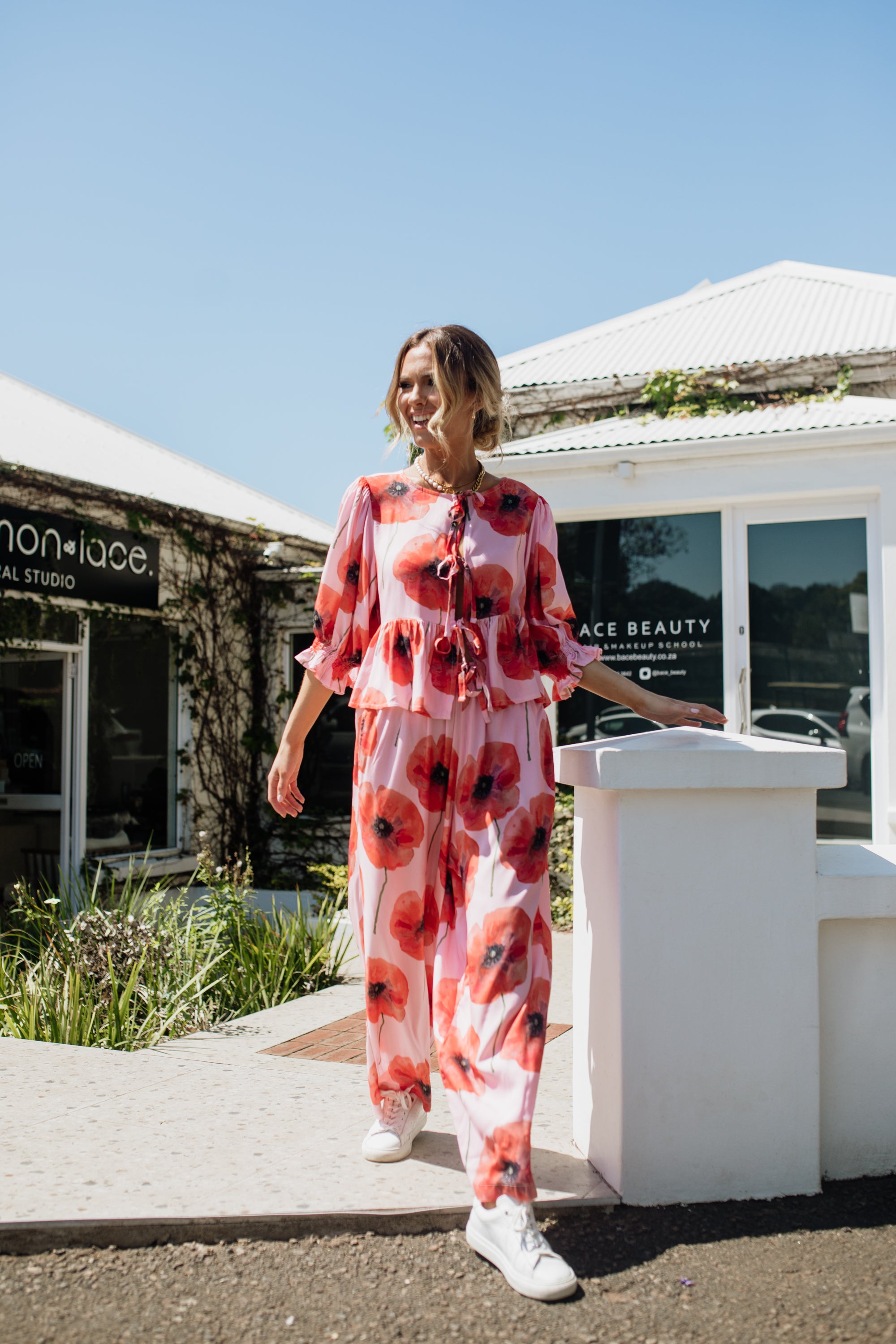 London Pant | Poppy Pink
