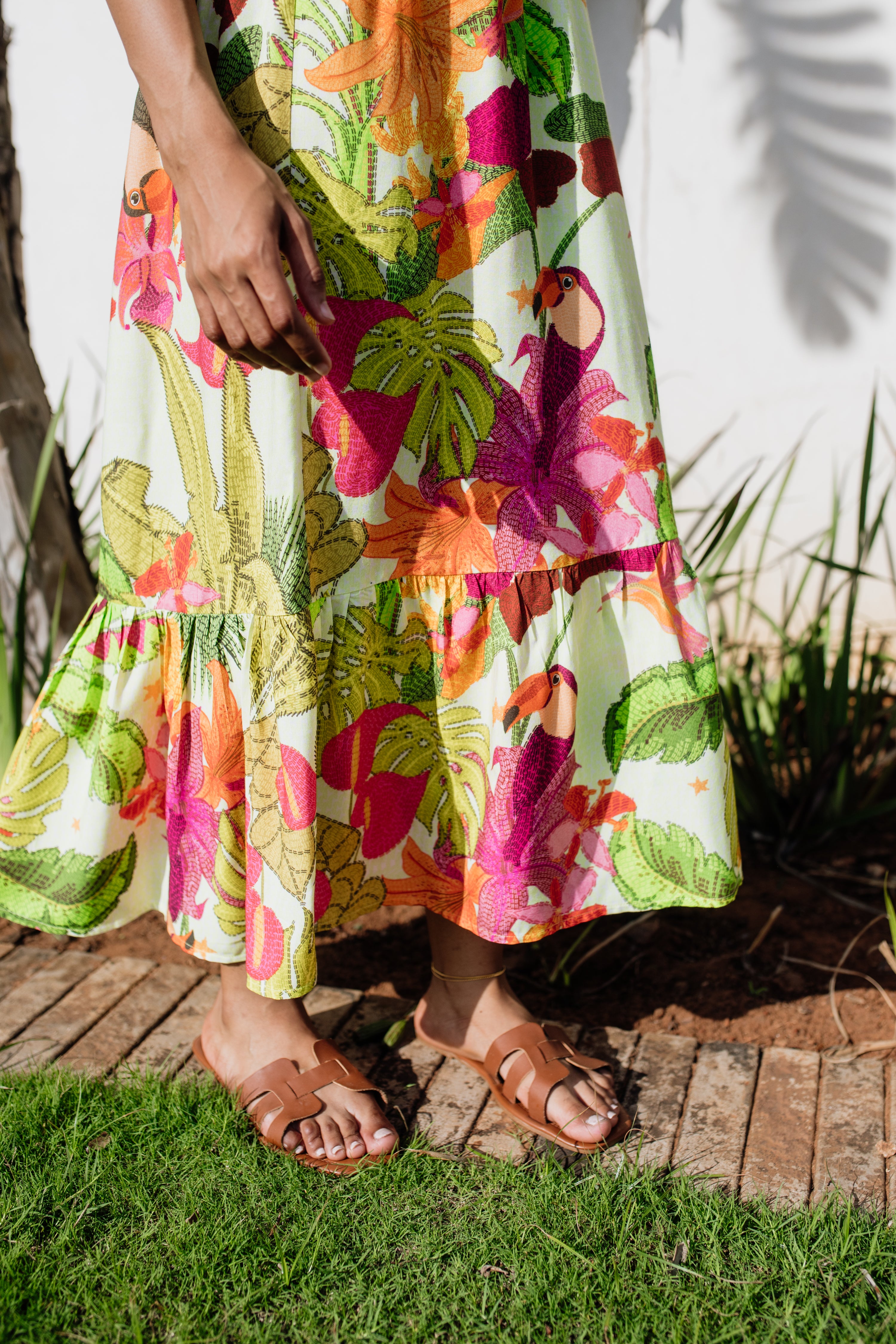 Giulia Wrap Dress | Rio Bloom
