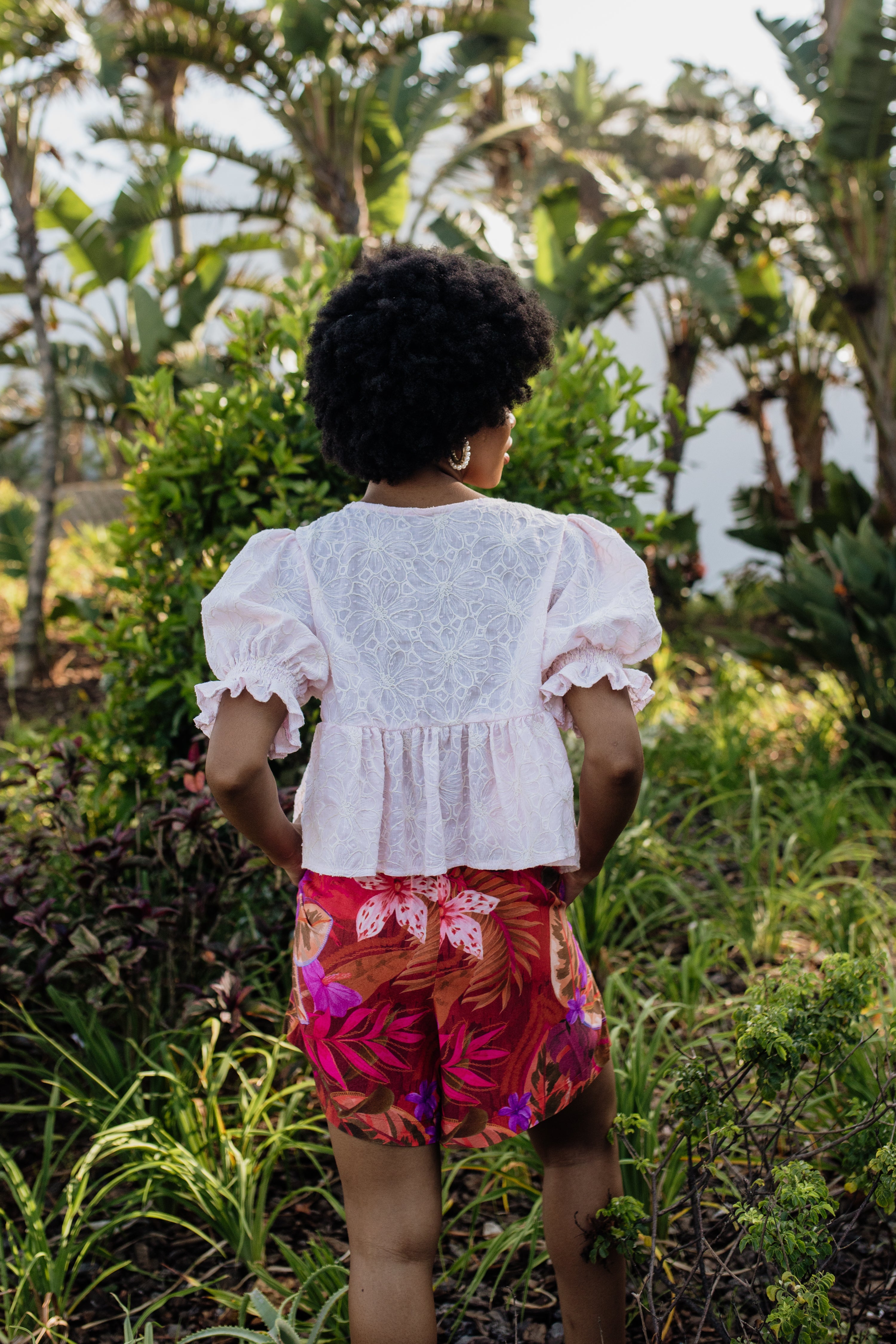 London Short Sleeve Top | Baby Pink