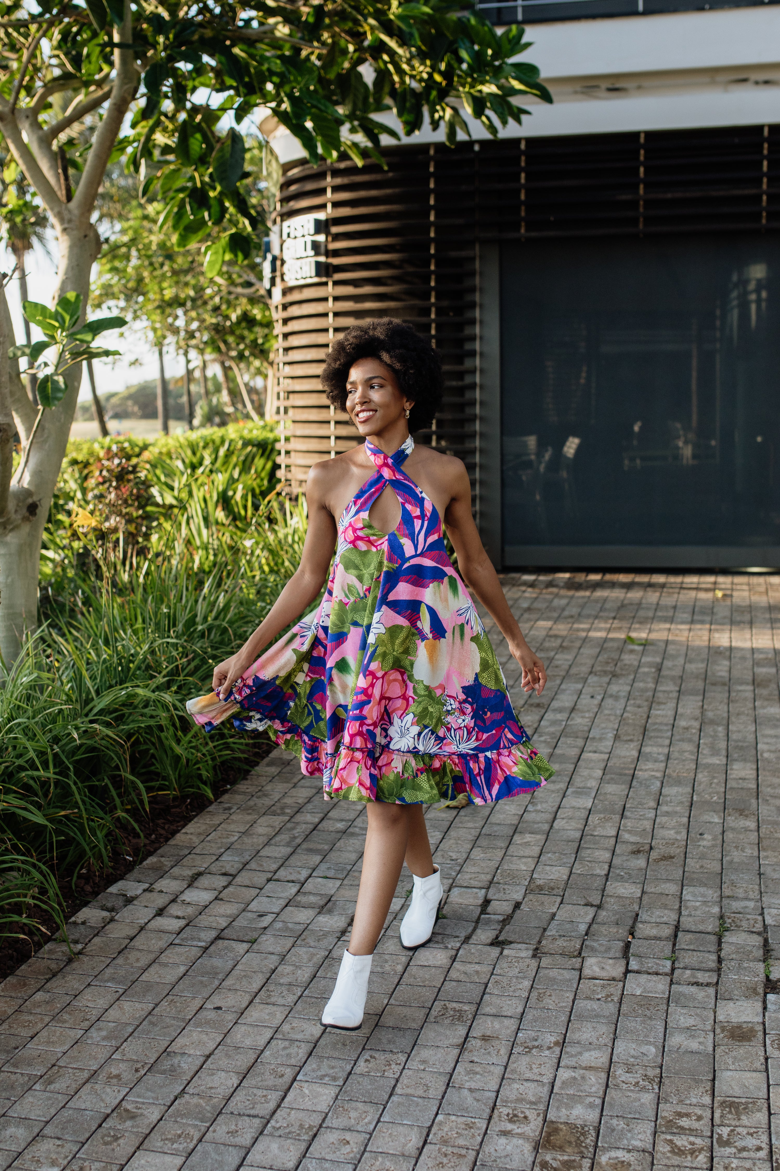 Palma Dress | Botanica Bloom