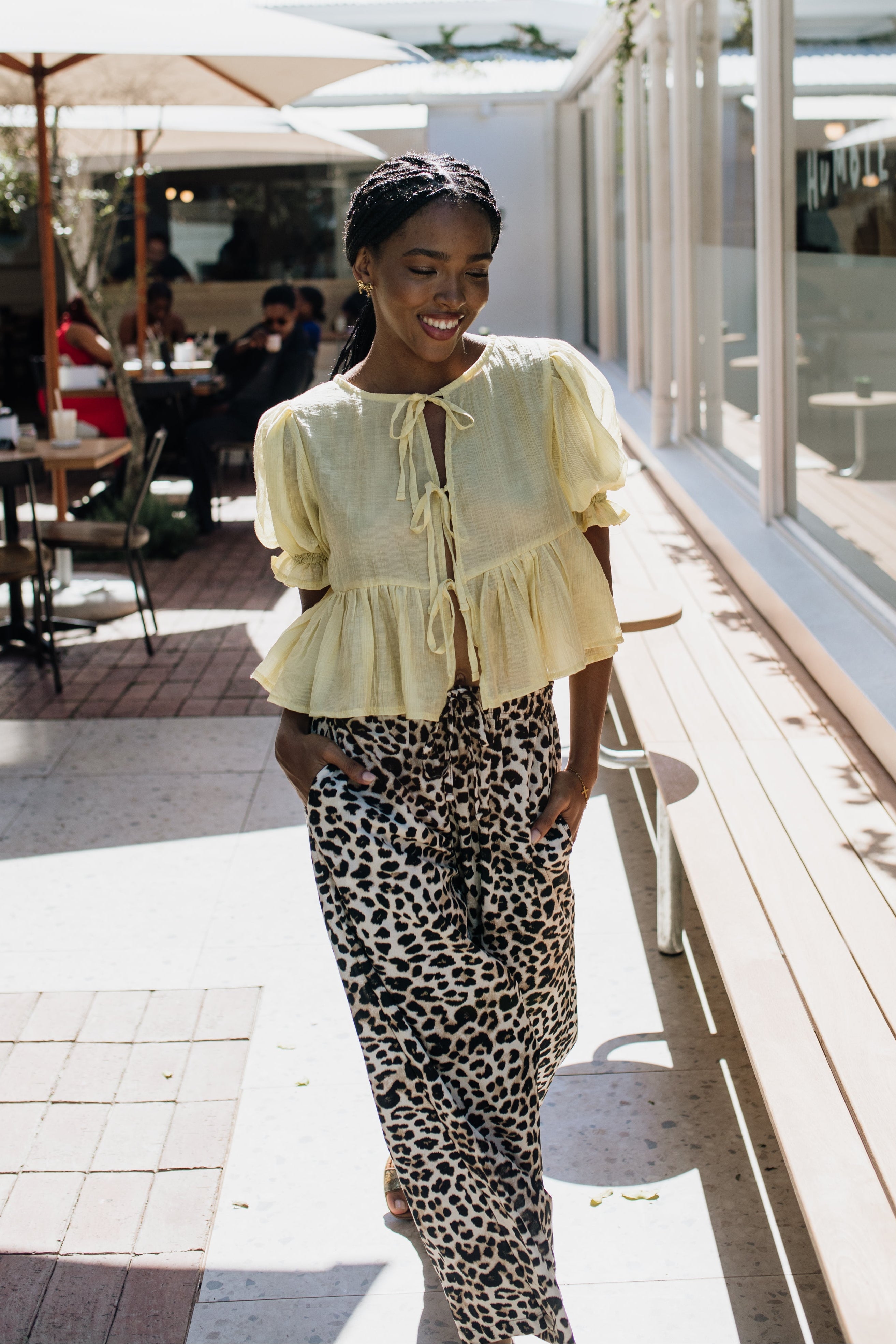 London Pant | Leopard Print