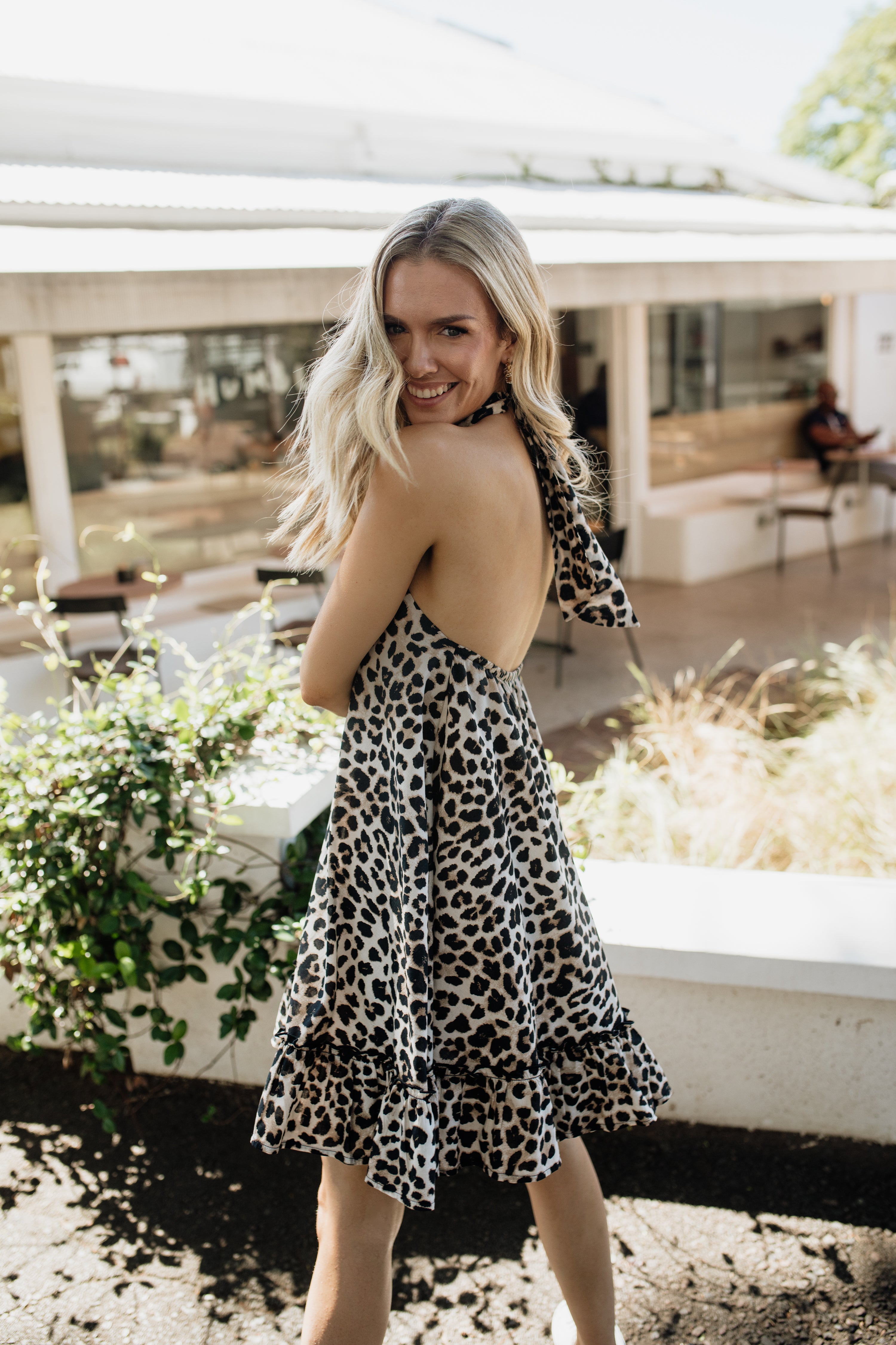Palma Dress | Leopard Print