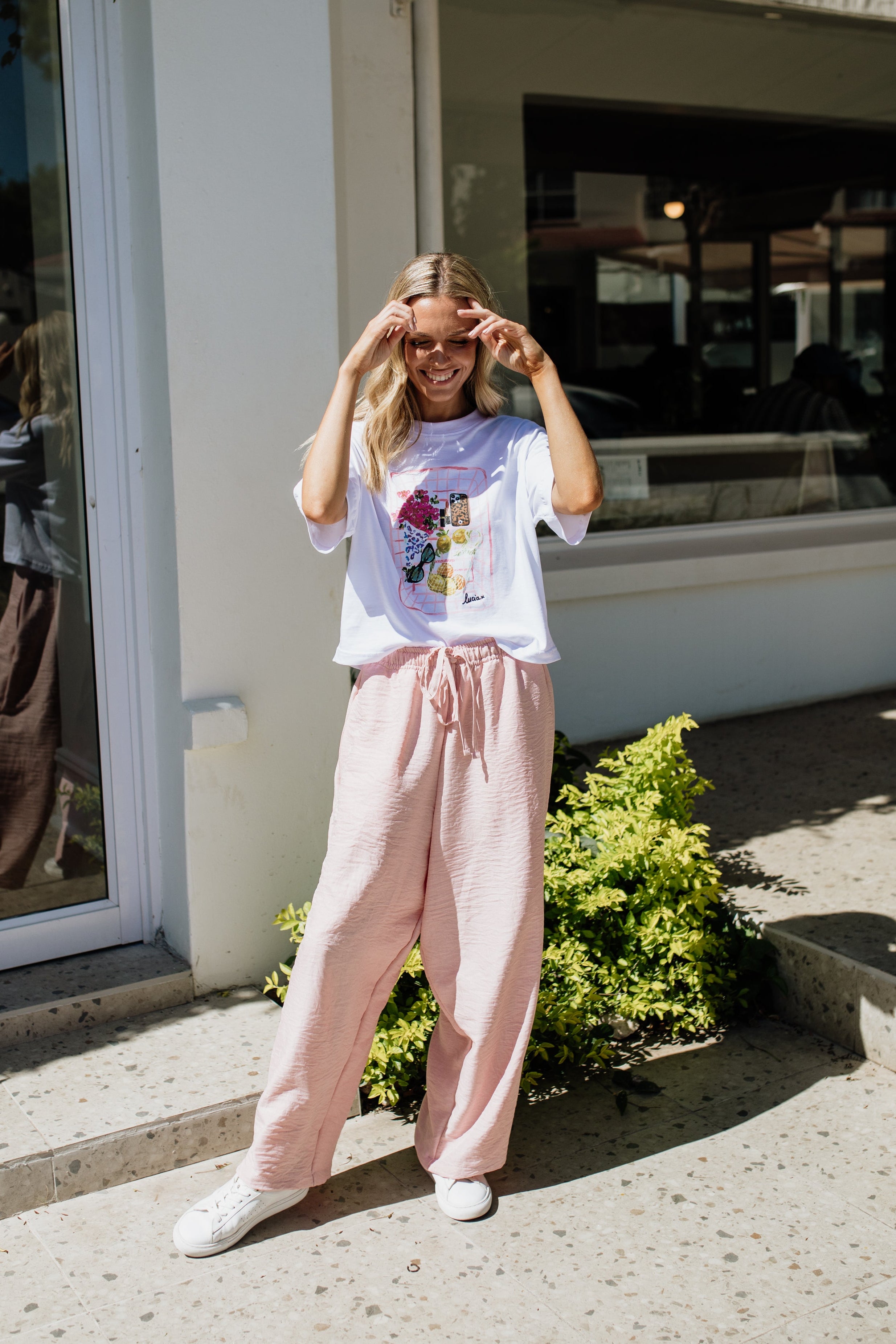 London Pant | Blush Pink