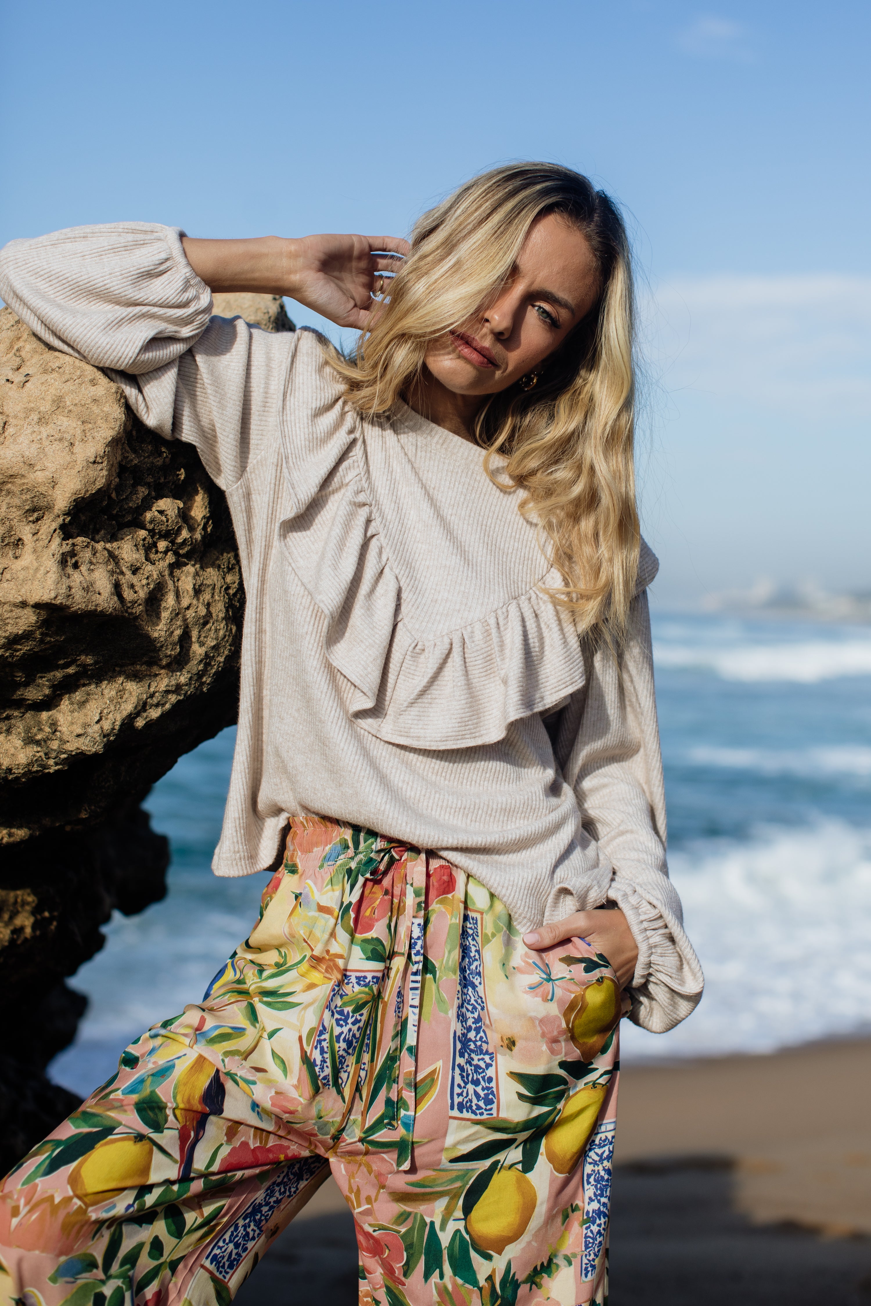 Nicola Knit | Shell