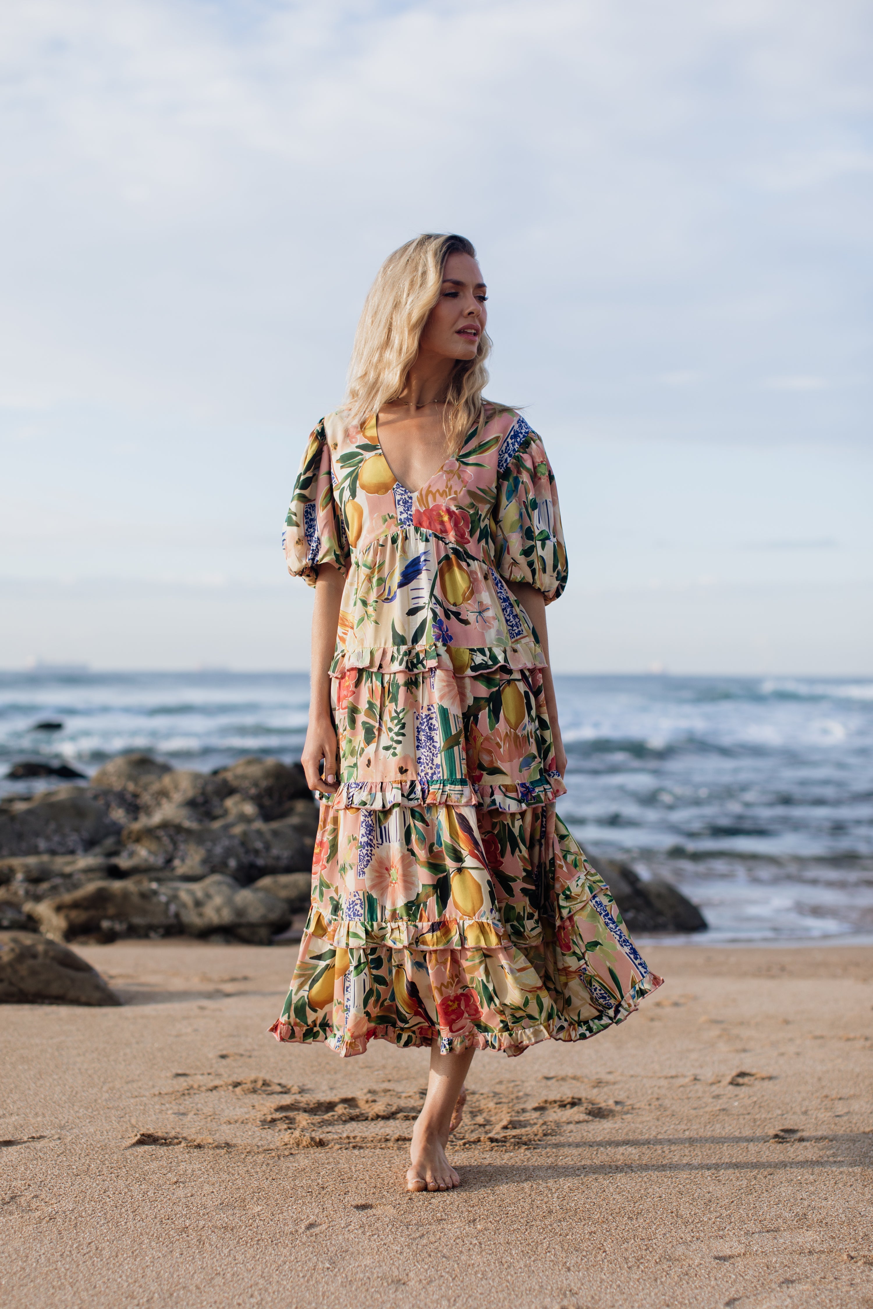 Kelly Dress | Amalfi Bloom