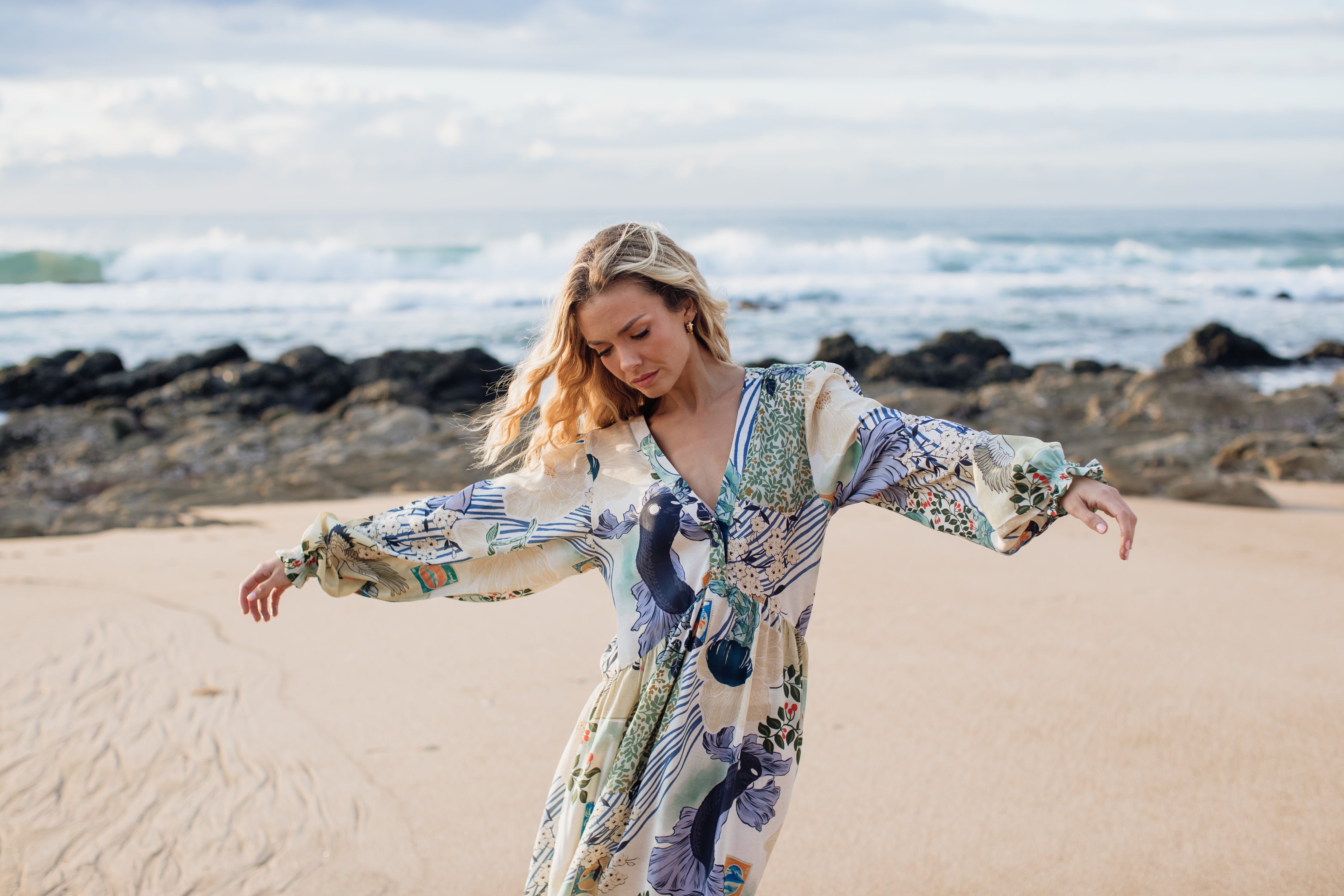 Lucia Dress | Ocean Muse