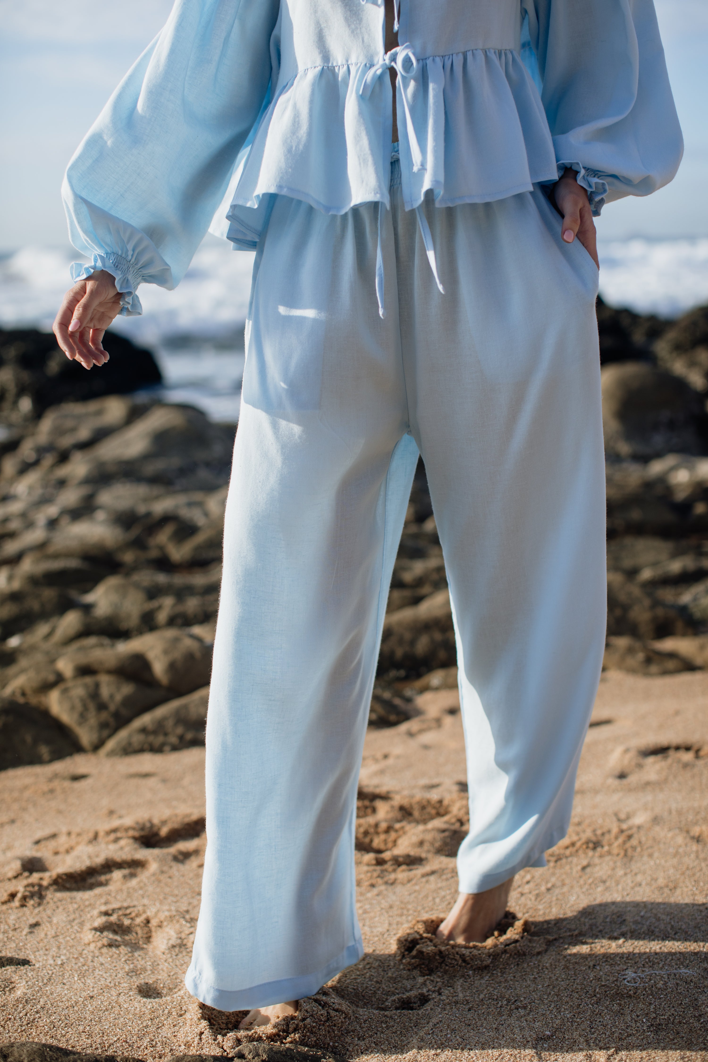 London Pant | Ocean Sky