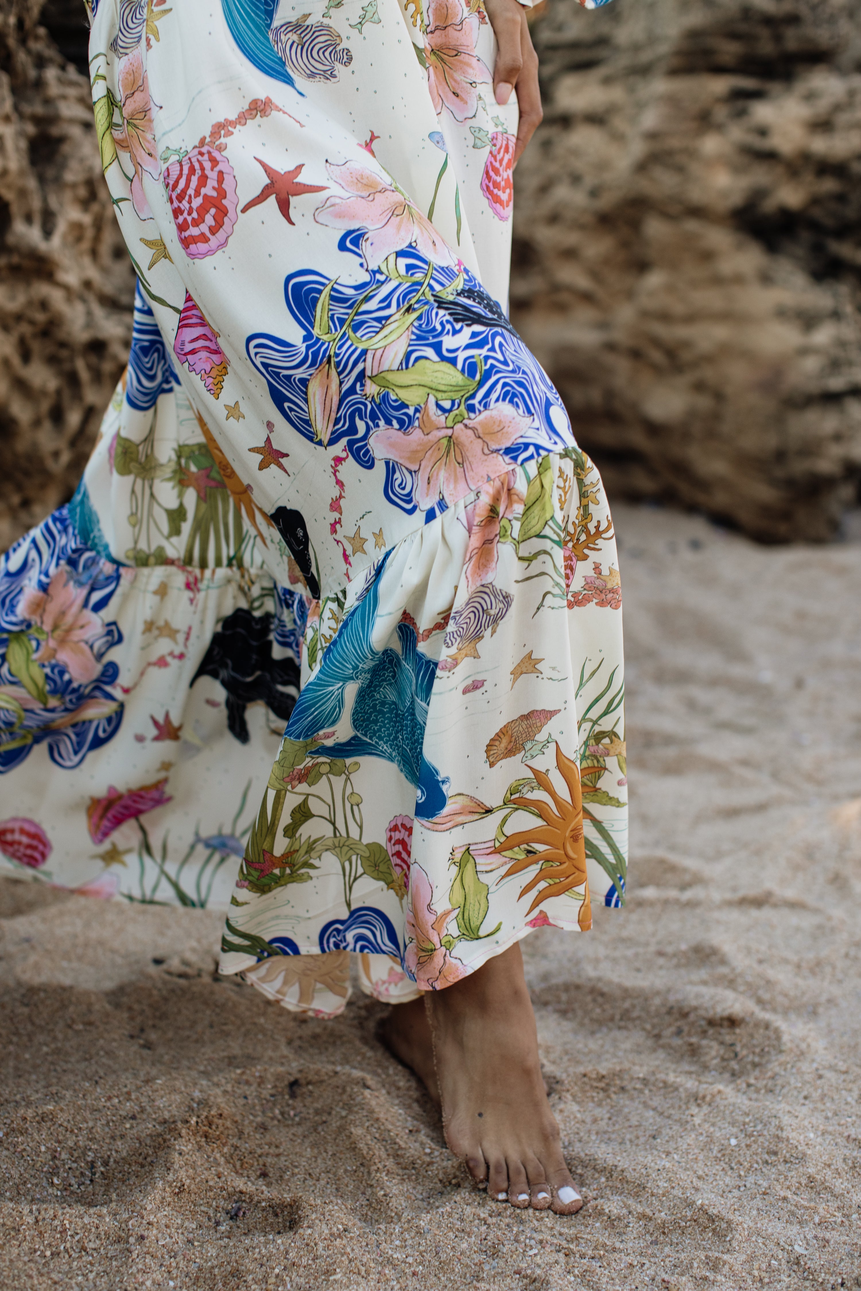 Lucia Dress | Mystical Tide