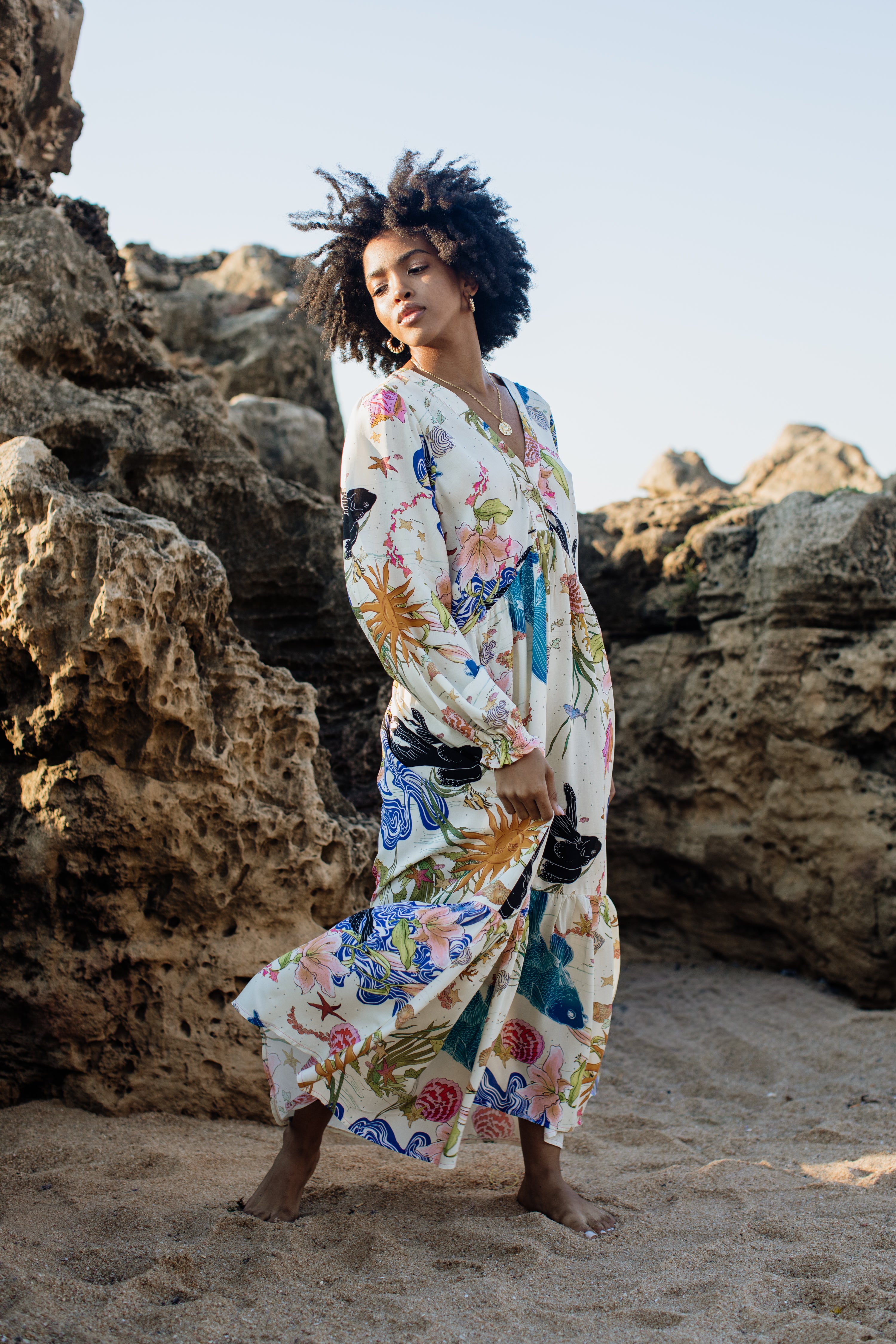 Lucia Dress | Mystical Tide