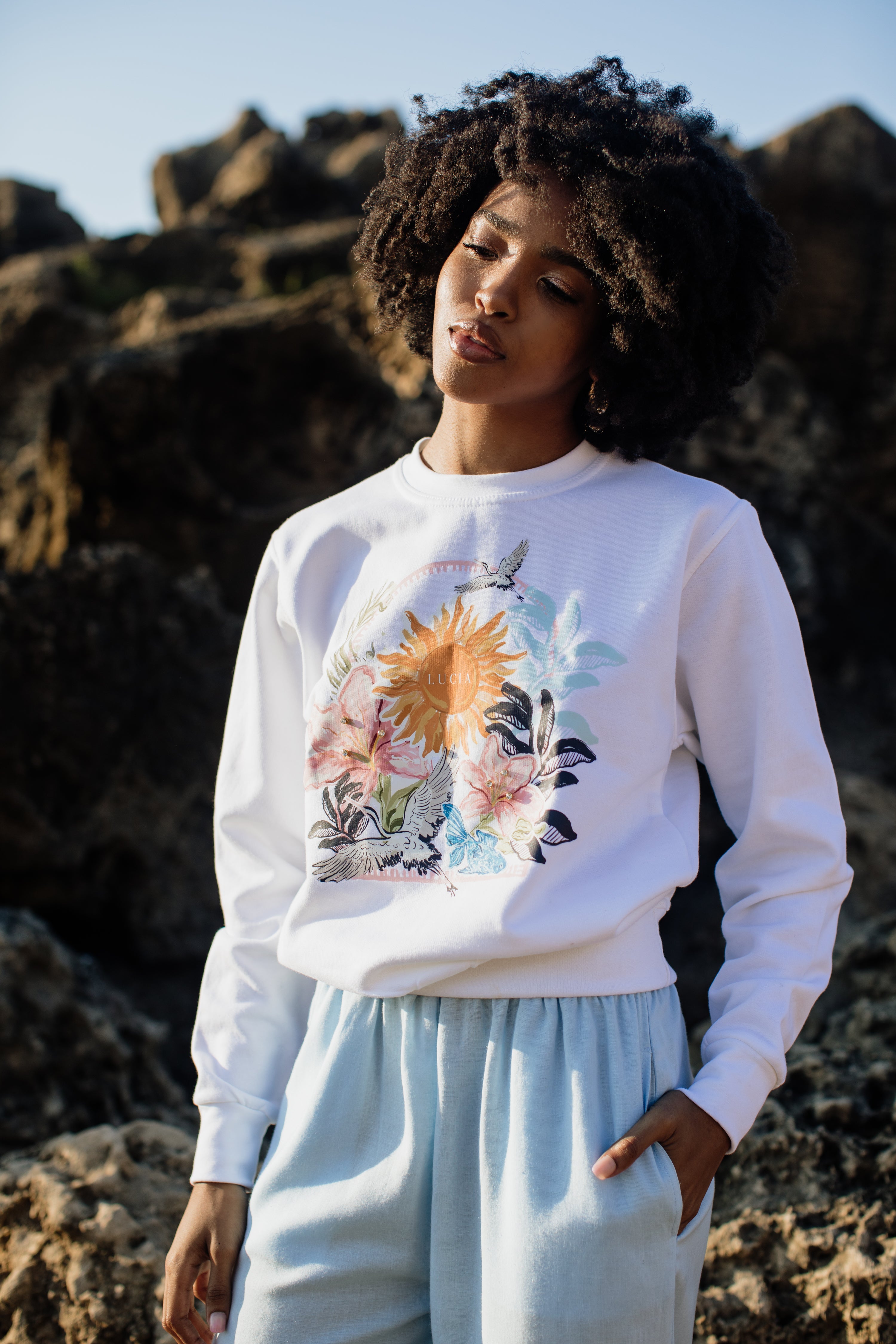 Mystic Jumper | White