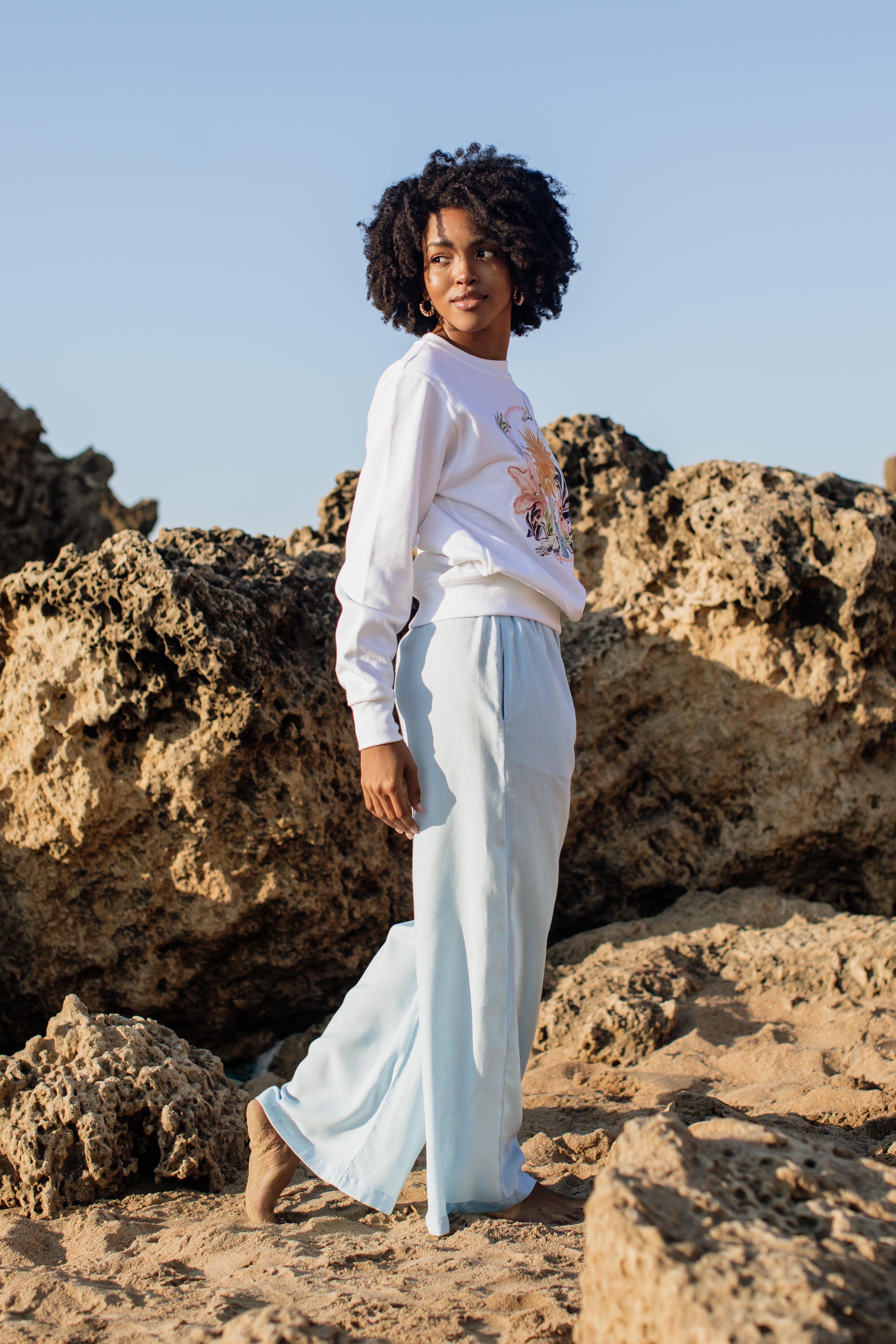 Mystic Jumper | White