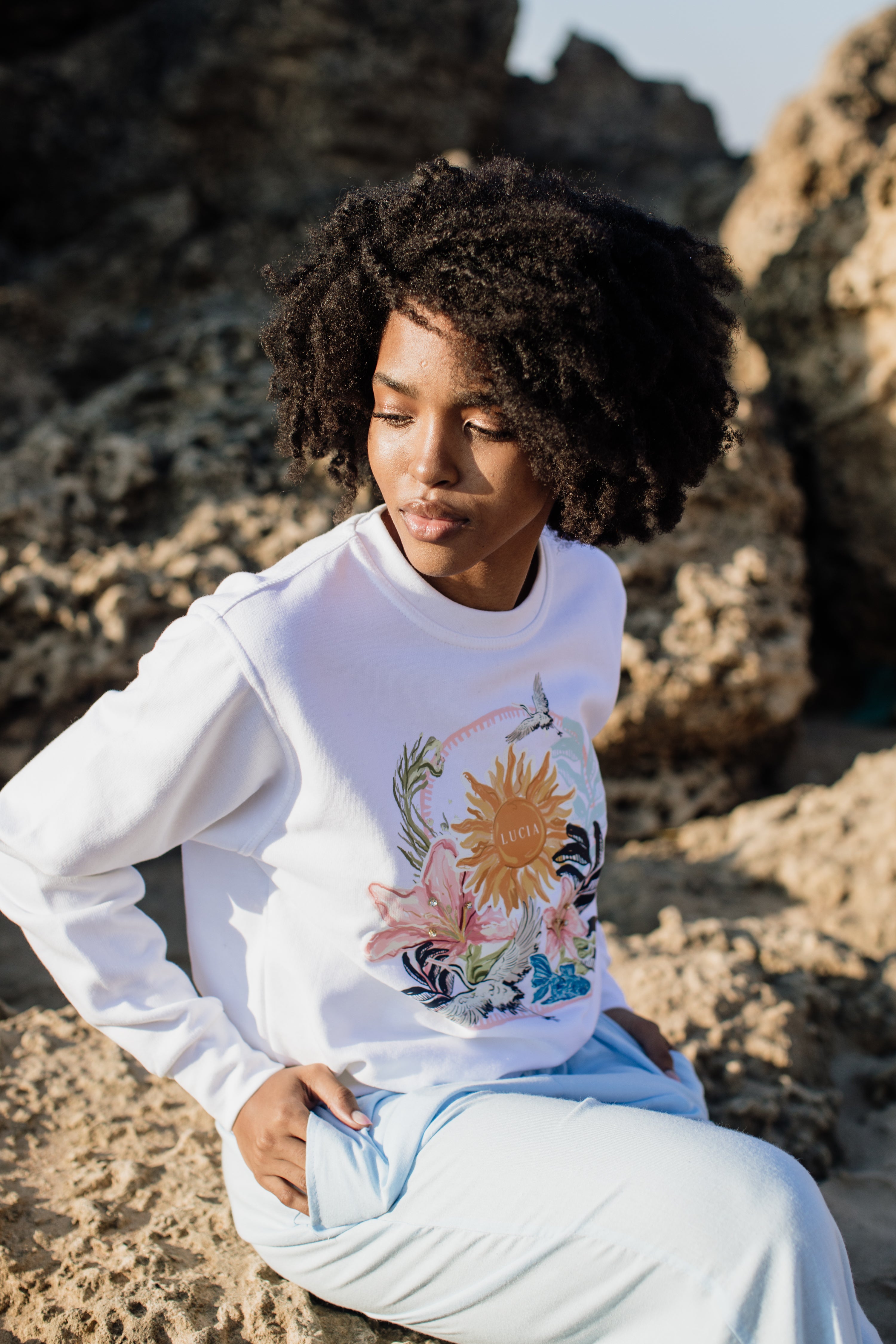 Mystic Jumper | White