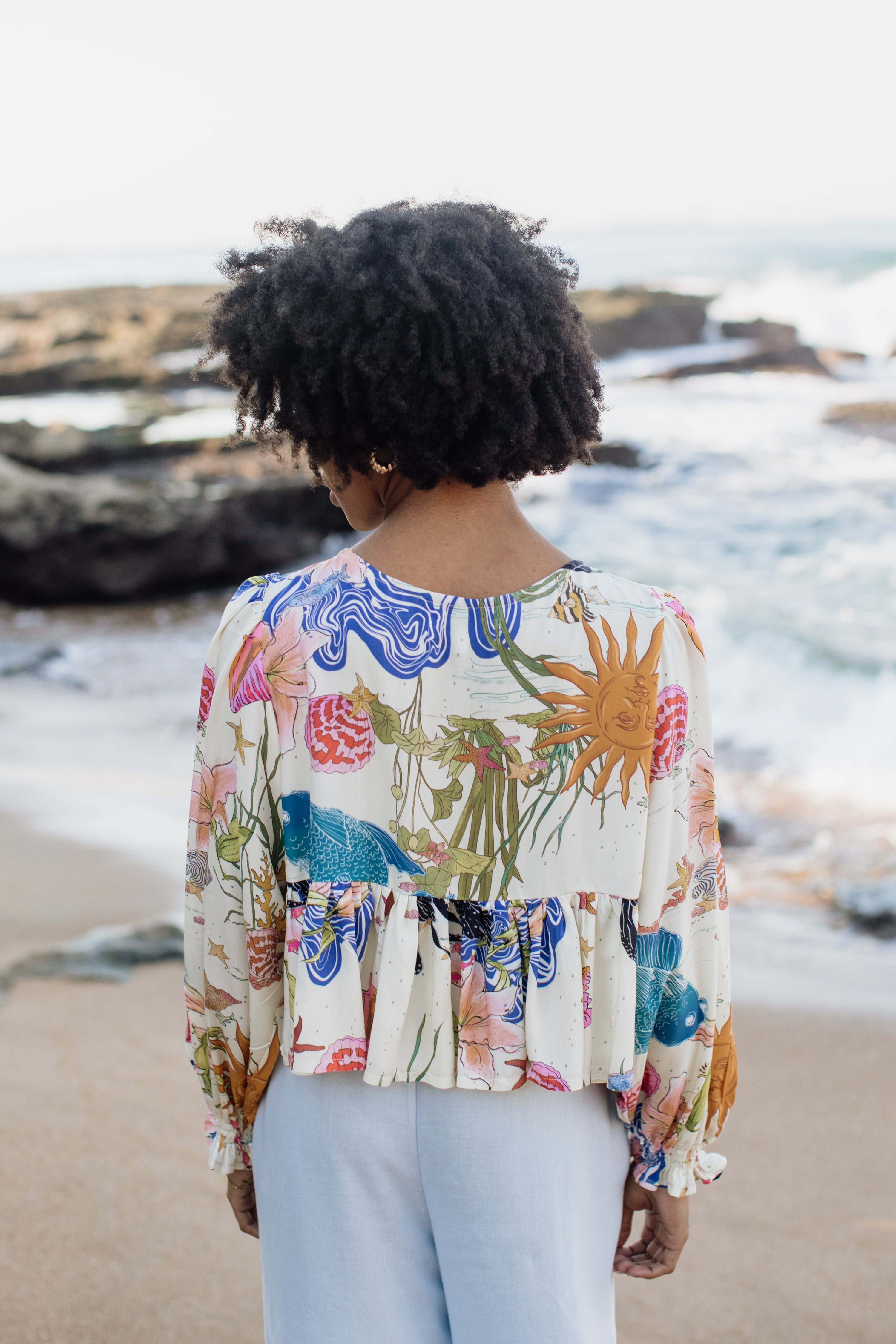 London Top Long Sleeve | Mystical Tide