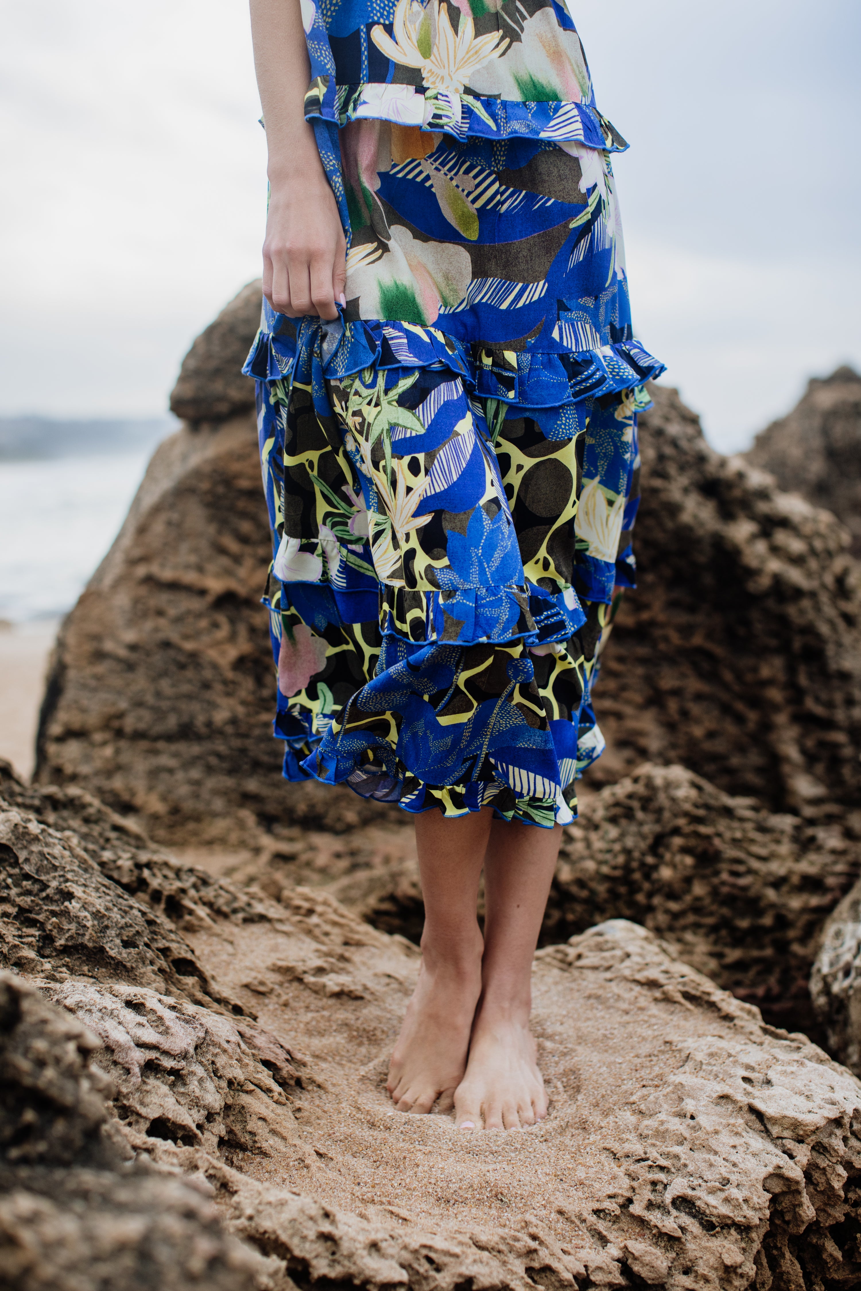 Kelly Dress | Ocean Bloom