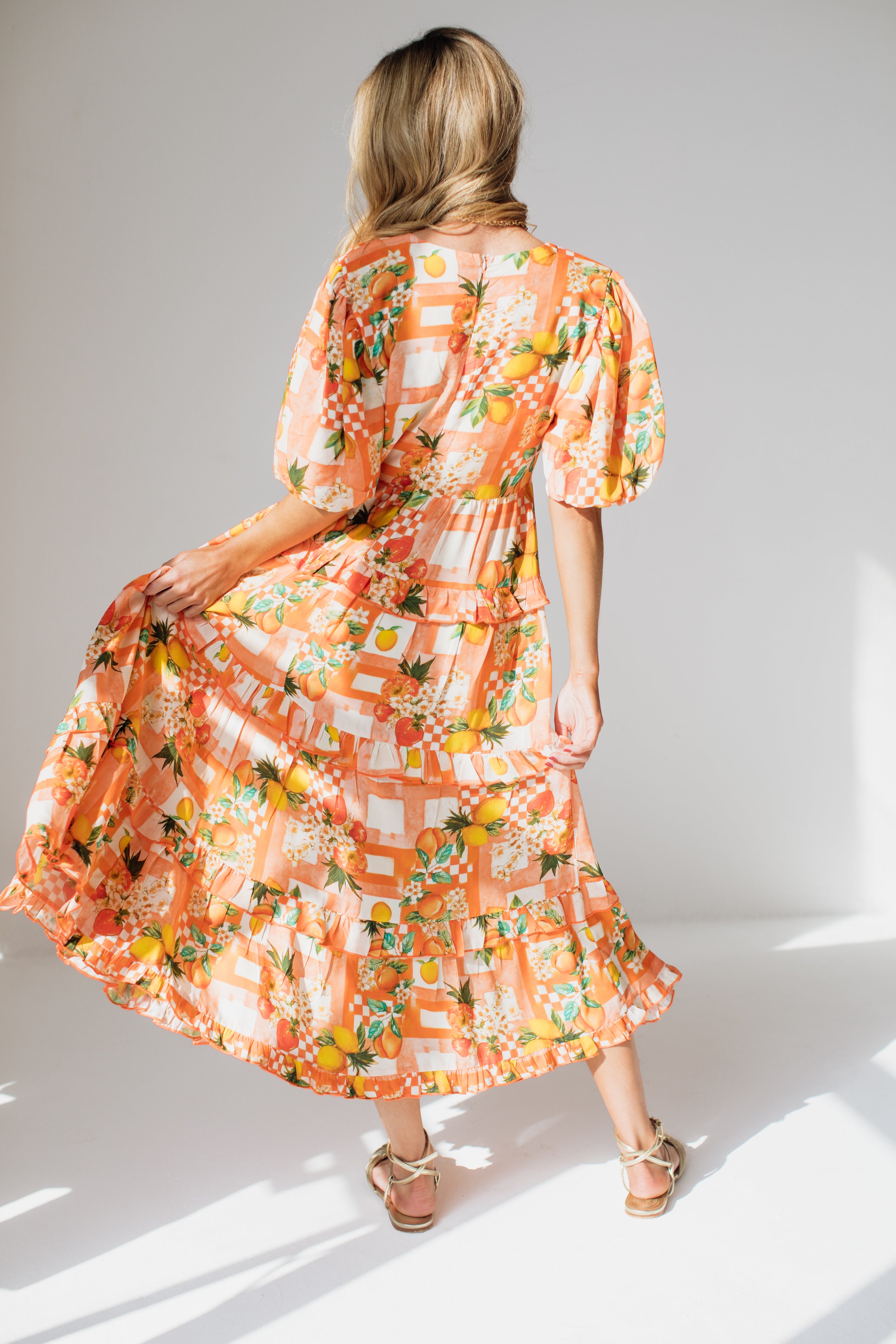 Kelly Dress | Capri Citrus