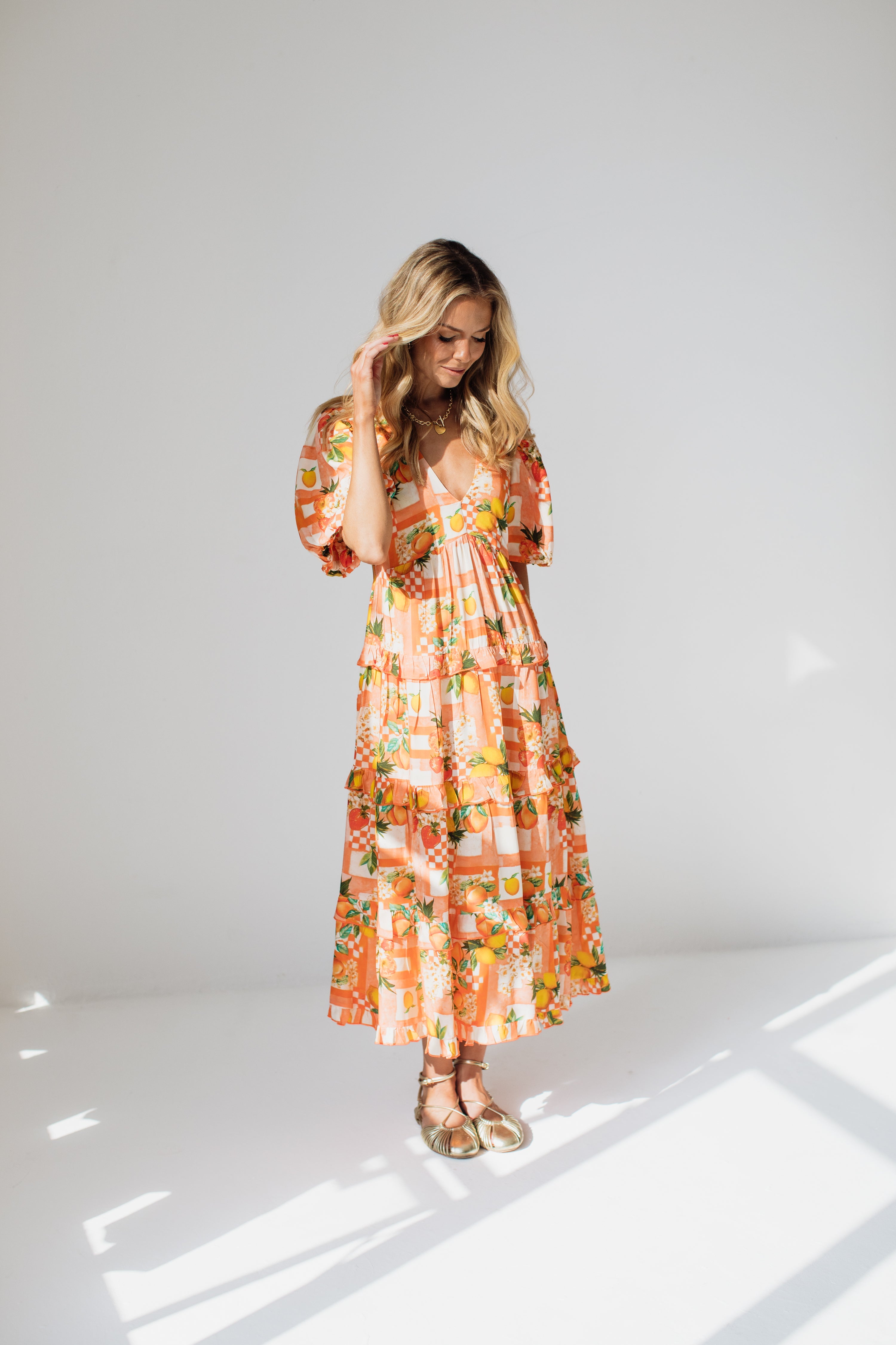 Kelly Dress | Capri Citrus