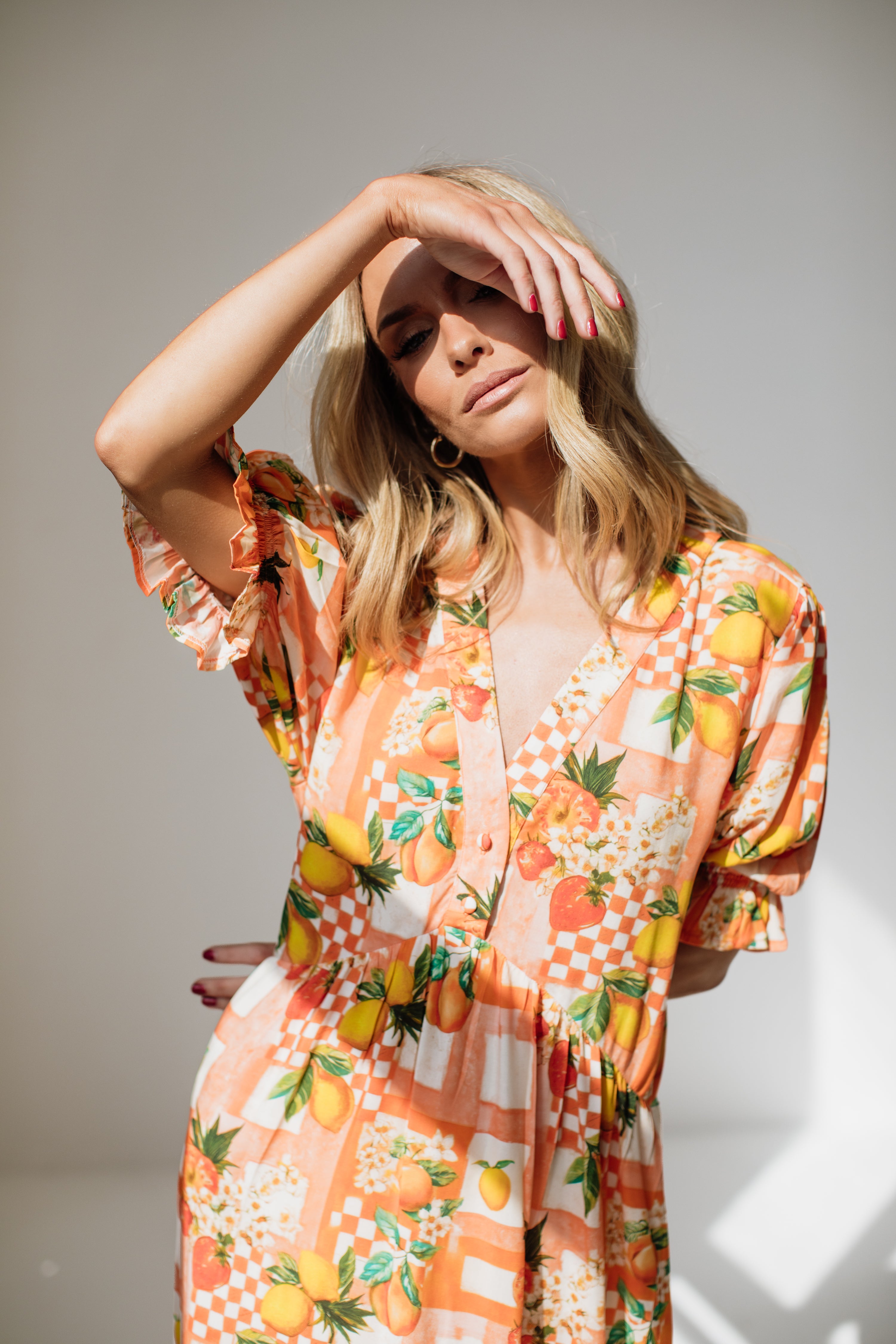Lucia Dress | Capri Citrus